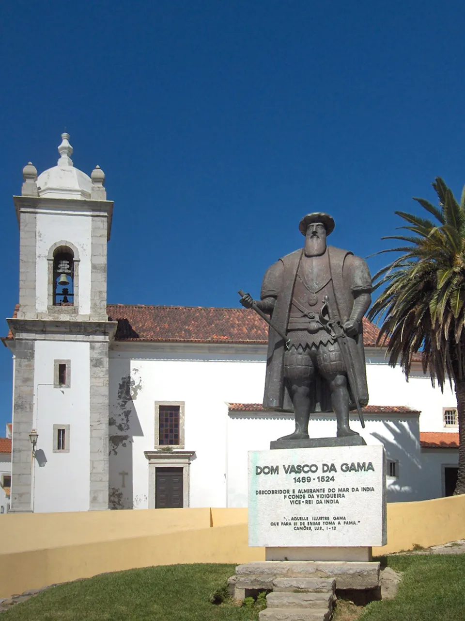 Photo showing: Parish church of Sines, Portugal