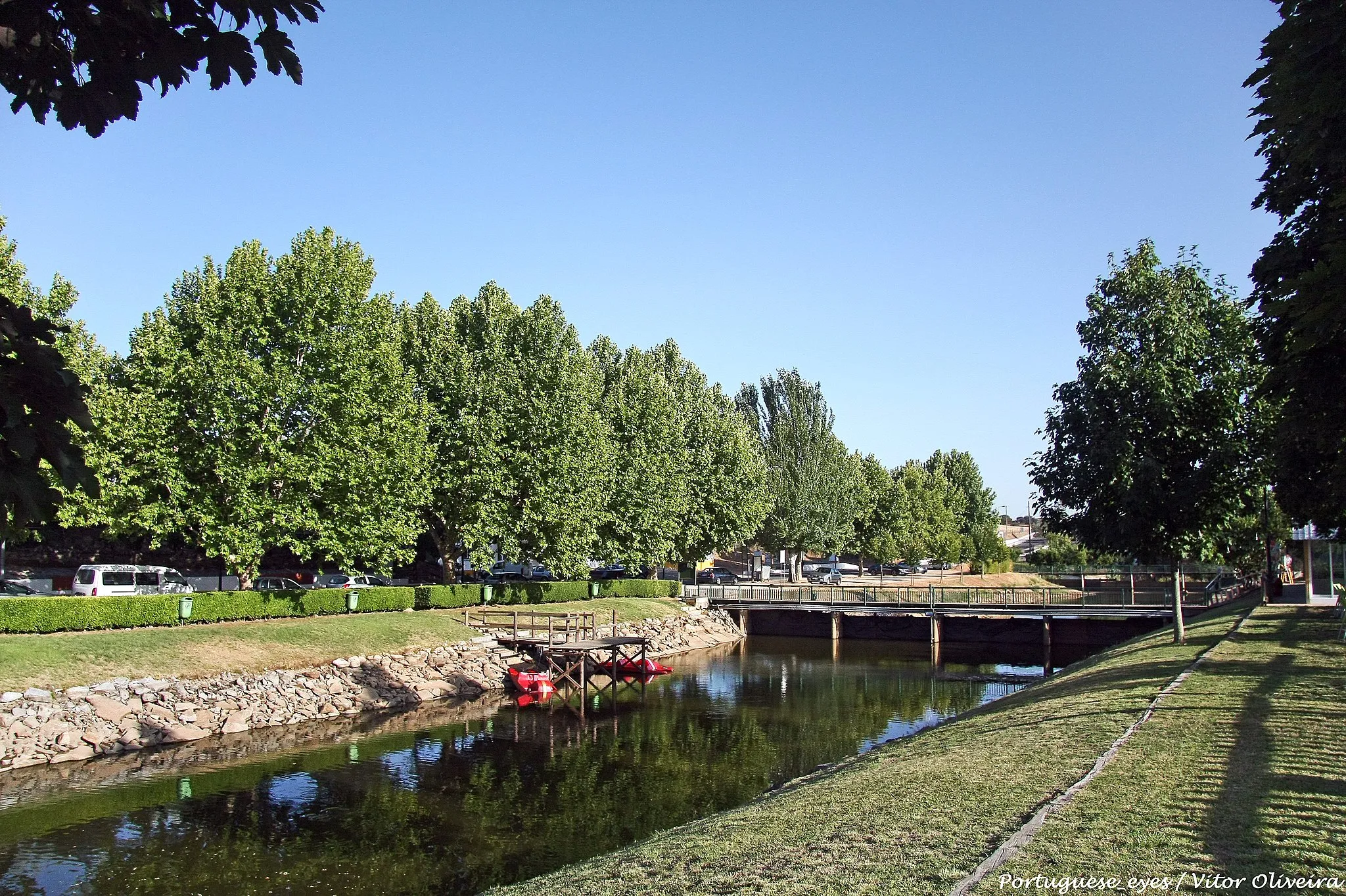 Photo showing: Praia Fluvial de Mosteiros - Portugal