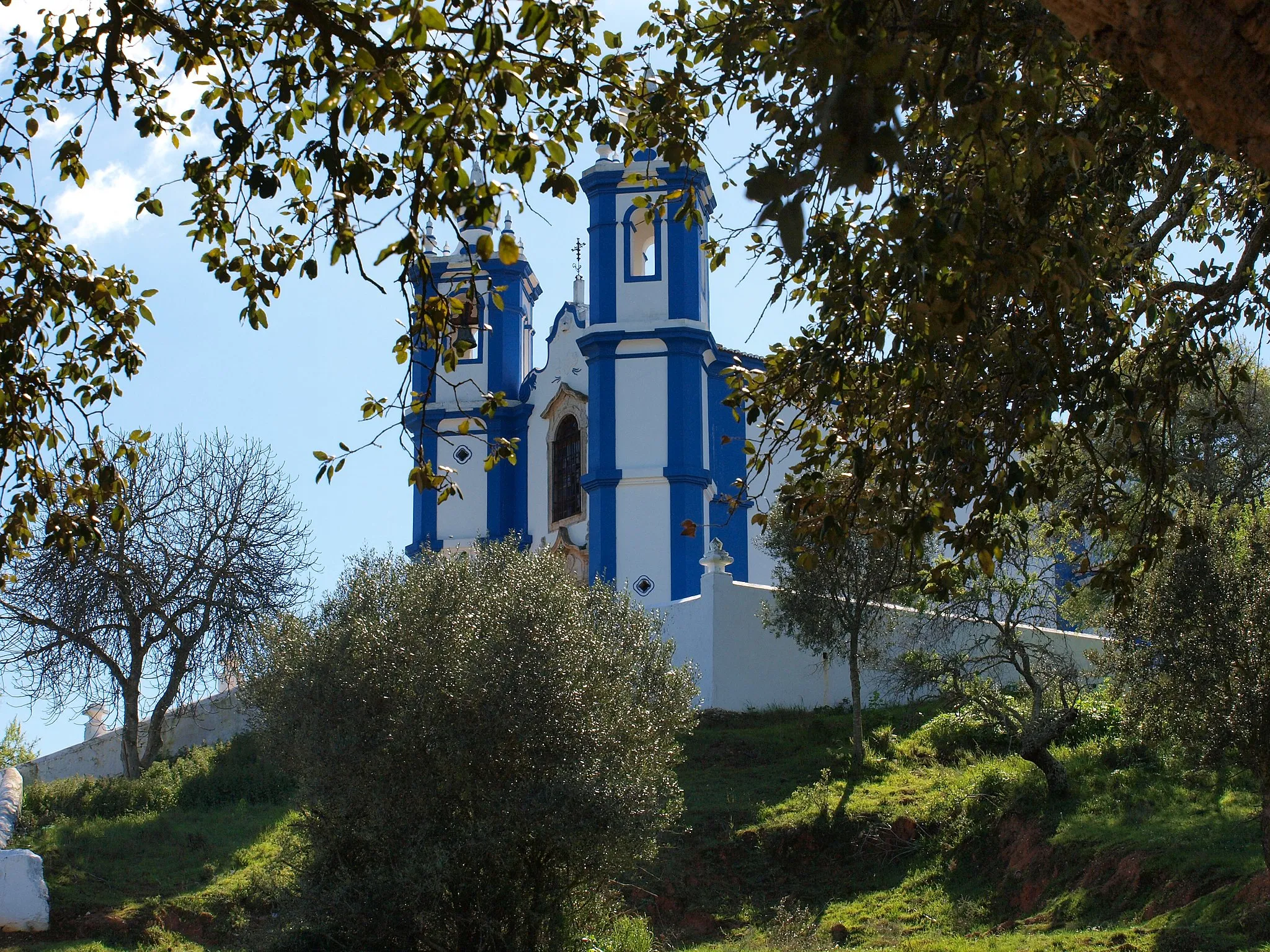 Photo showing: Church in the outskirts of Messejana, Aljustrel, Beja, Portugal.
