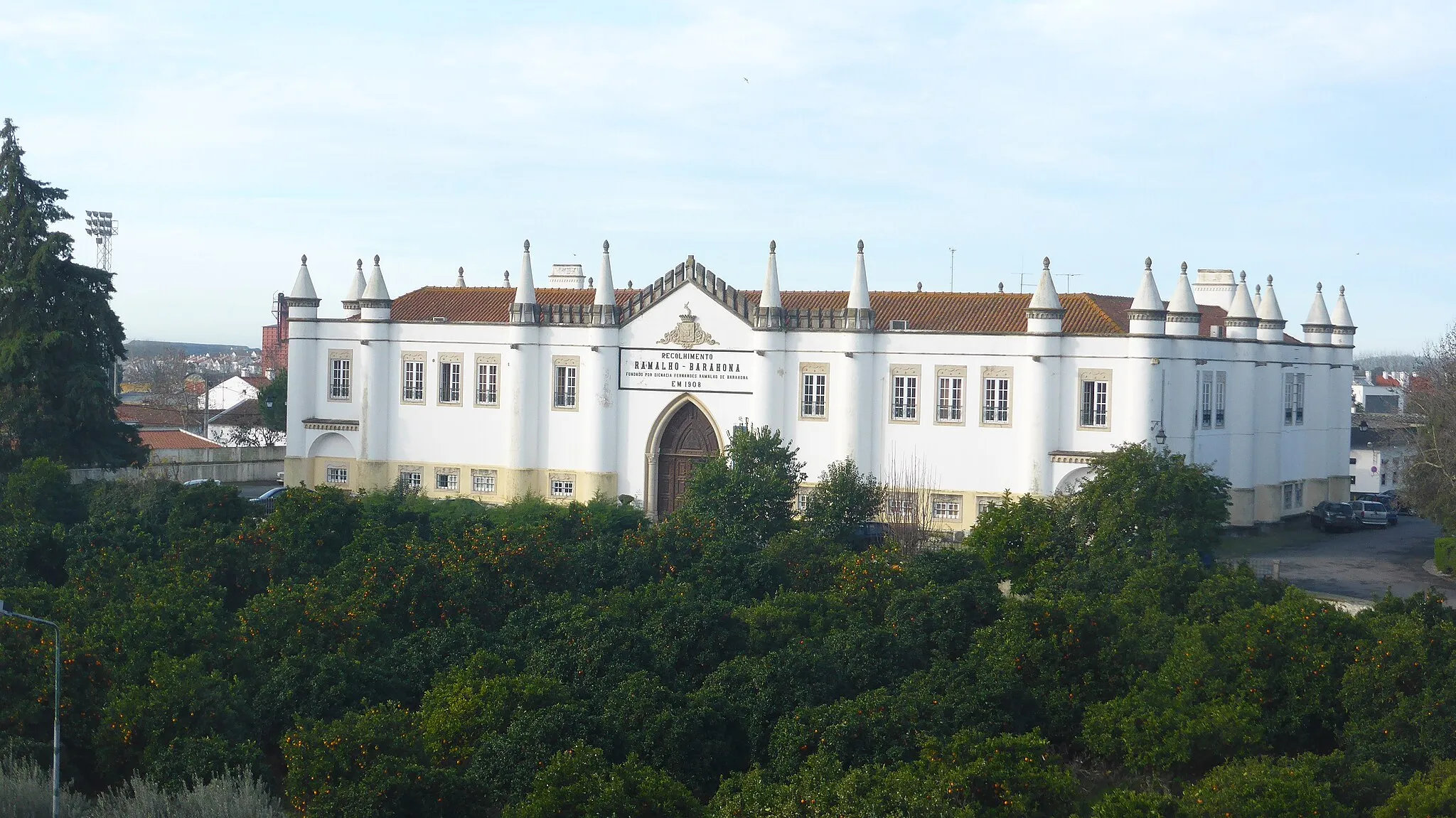 Photo showing: Ramalho-Barahona, private hospital, viewed from Vitoria Stone hotel