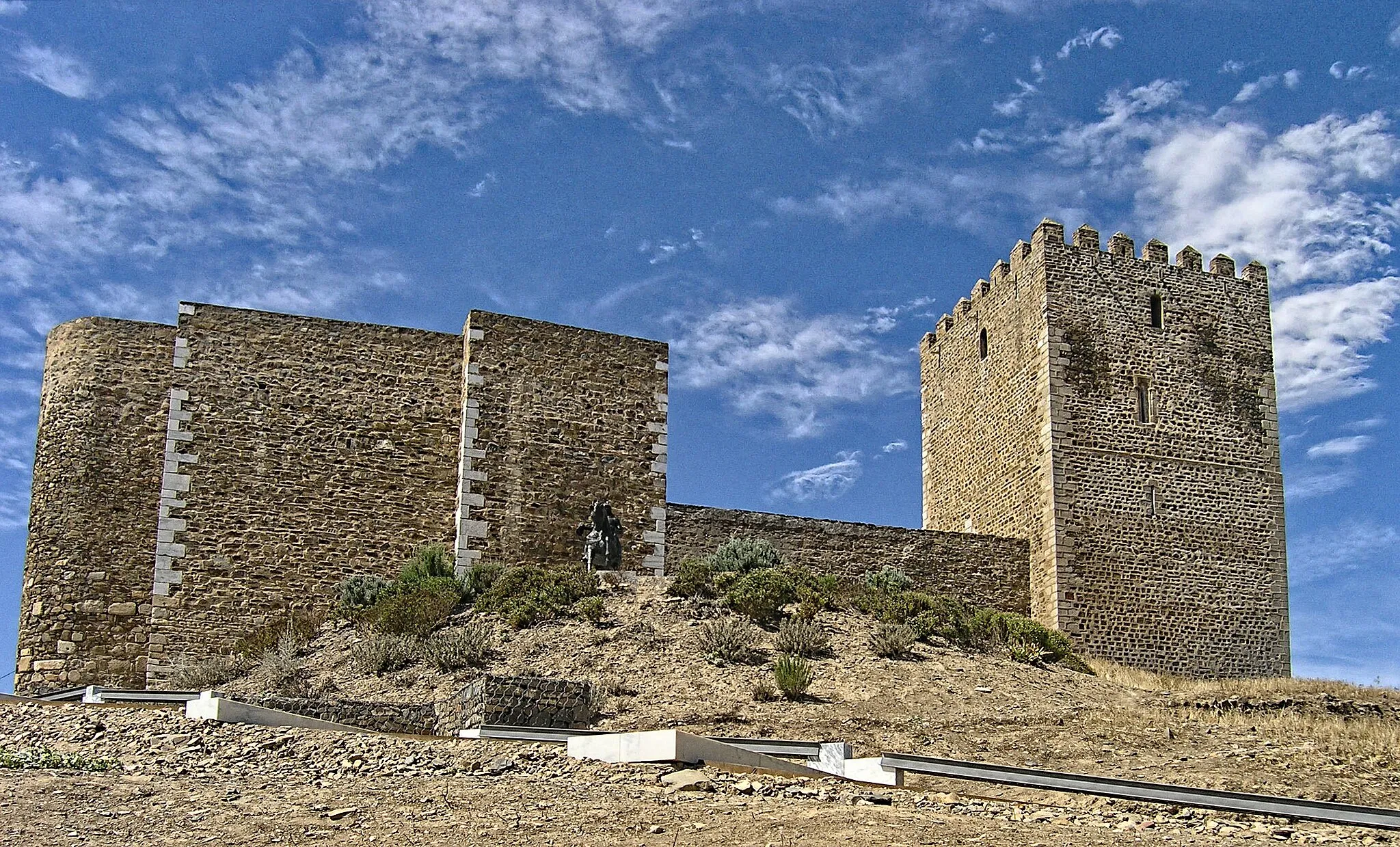 Photo showing: Mertola castle, Mertola, Portugal