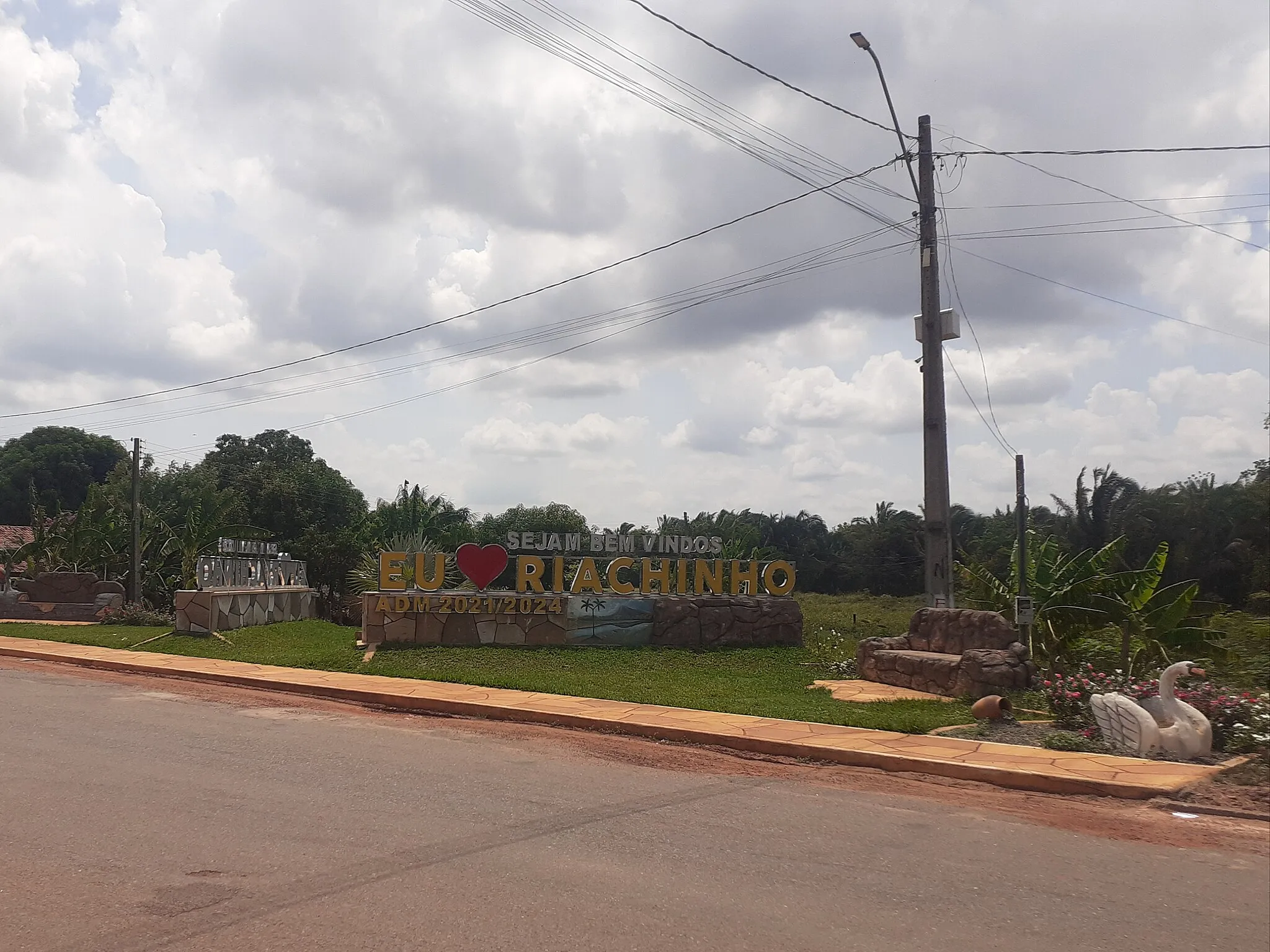 Photo showing: Entrada de Riachinho Tocantins