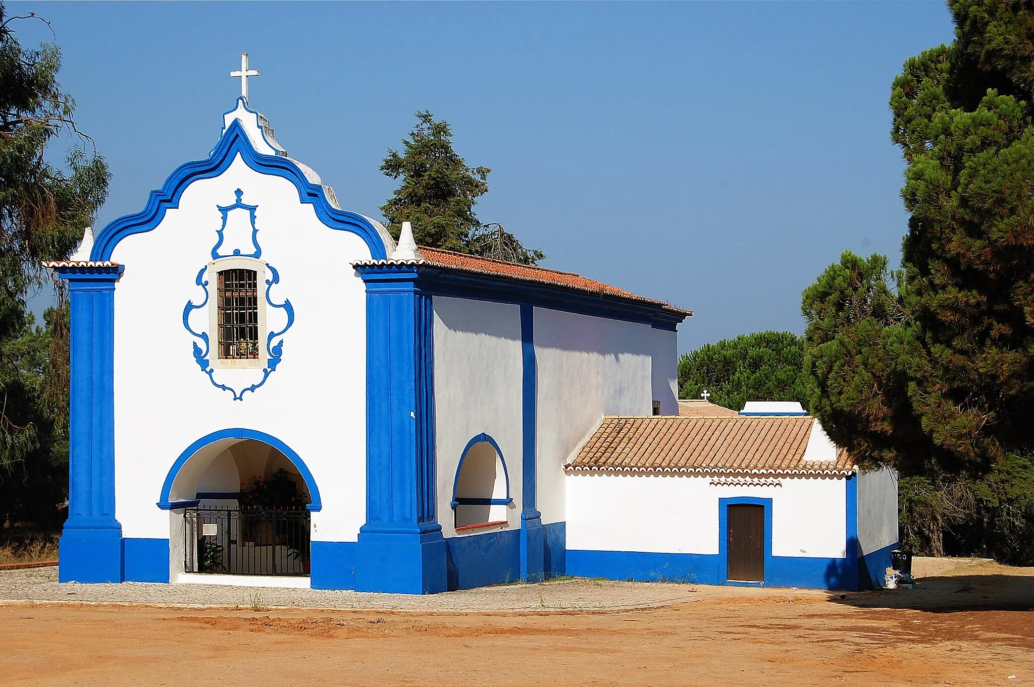 Photo showing: Igreja de Nossa Senhora da Graça, Santo André, Santiago do Cacém, Alentejo, Portugal.