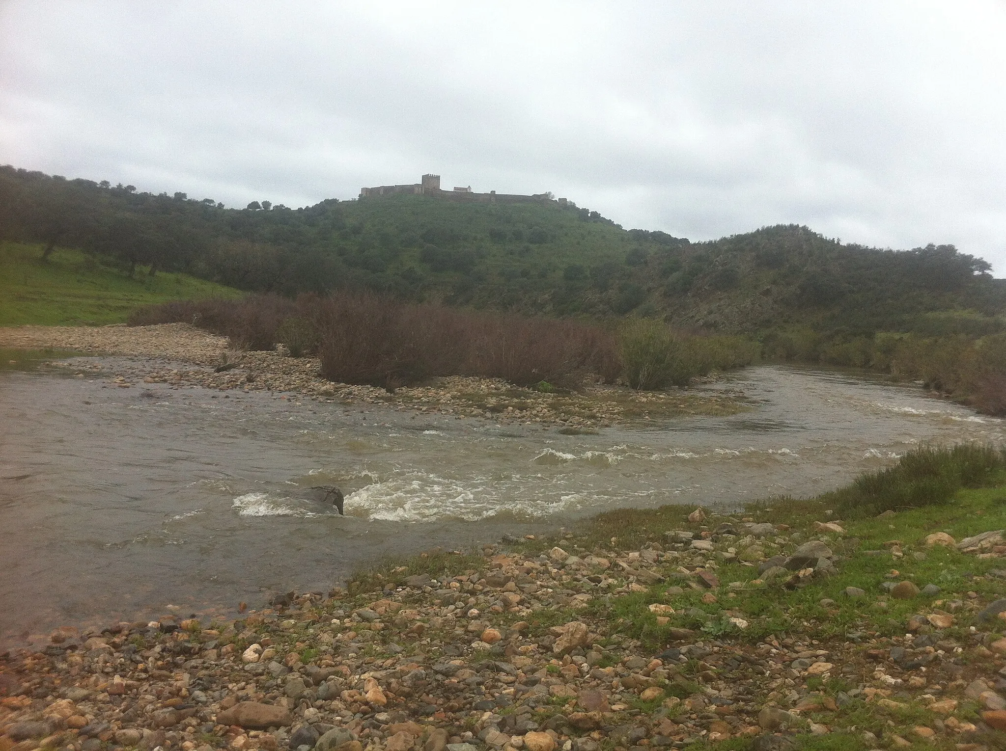 Photo showing: Vista para o Castelo de Noudar