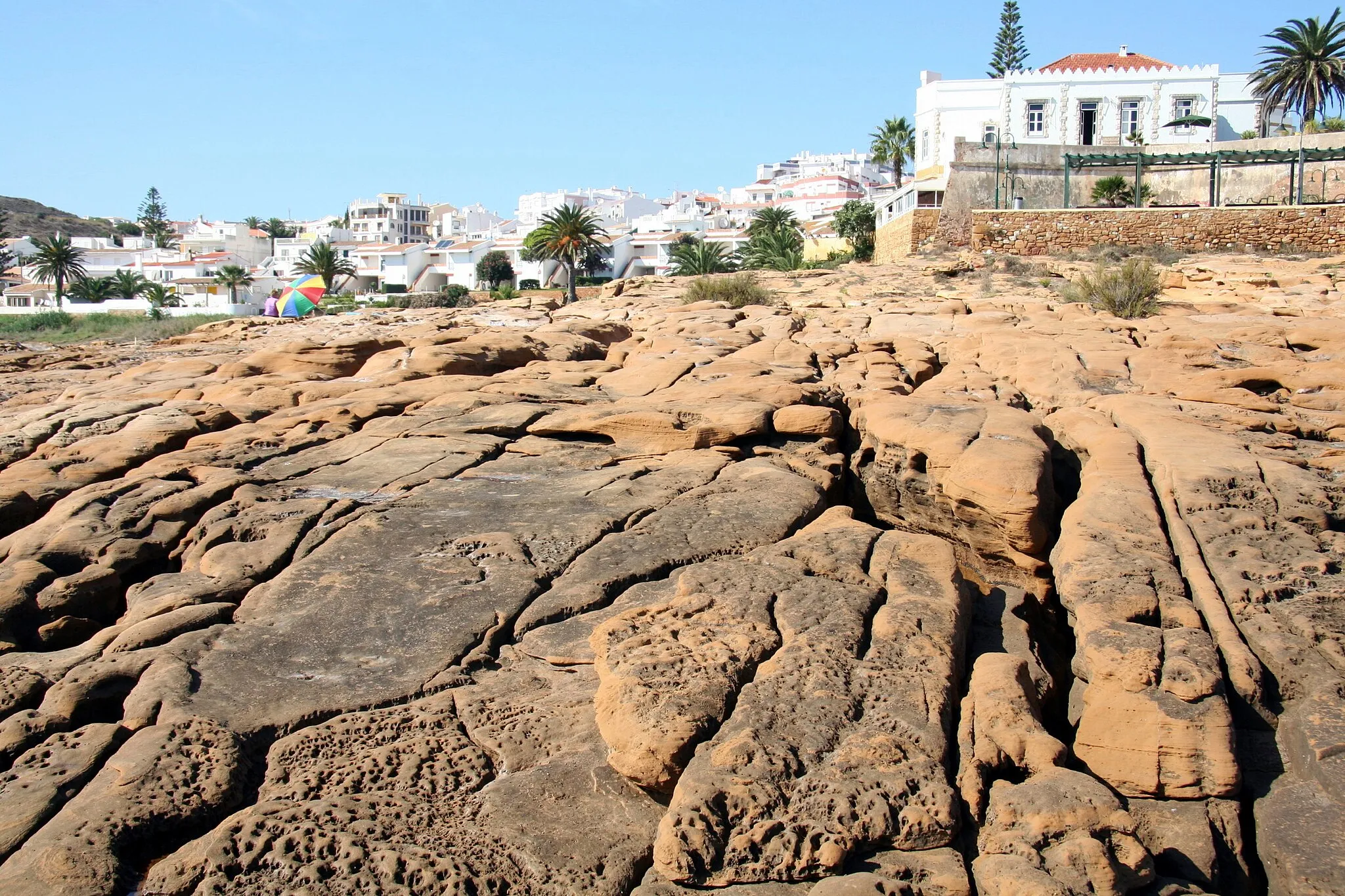 Photo showing: Algarve, Küste bei Luz