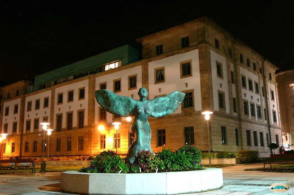 Photo showing: Pontevedra-Plaza de la libertad