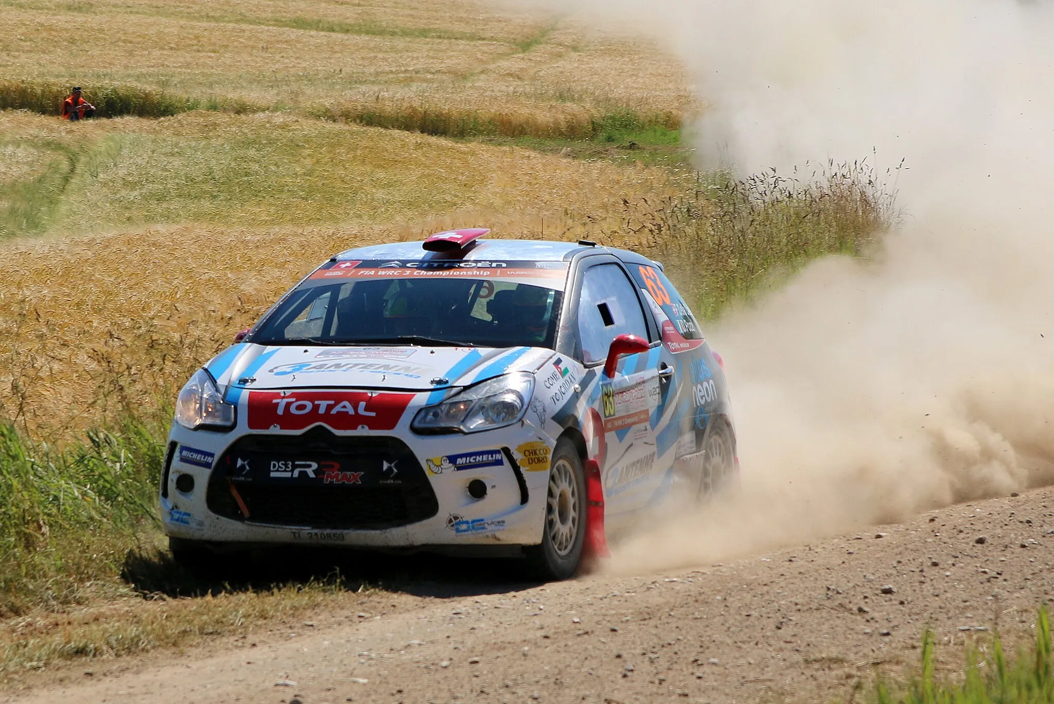 Photo showing: Federico Della Casa, OS 10 Mazury, 72nd LOTOS Rally Poland