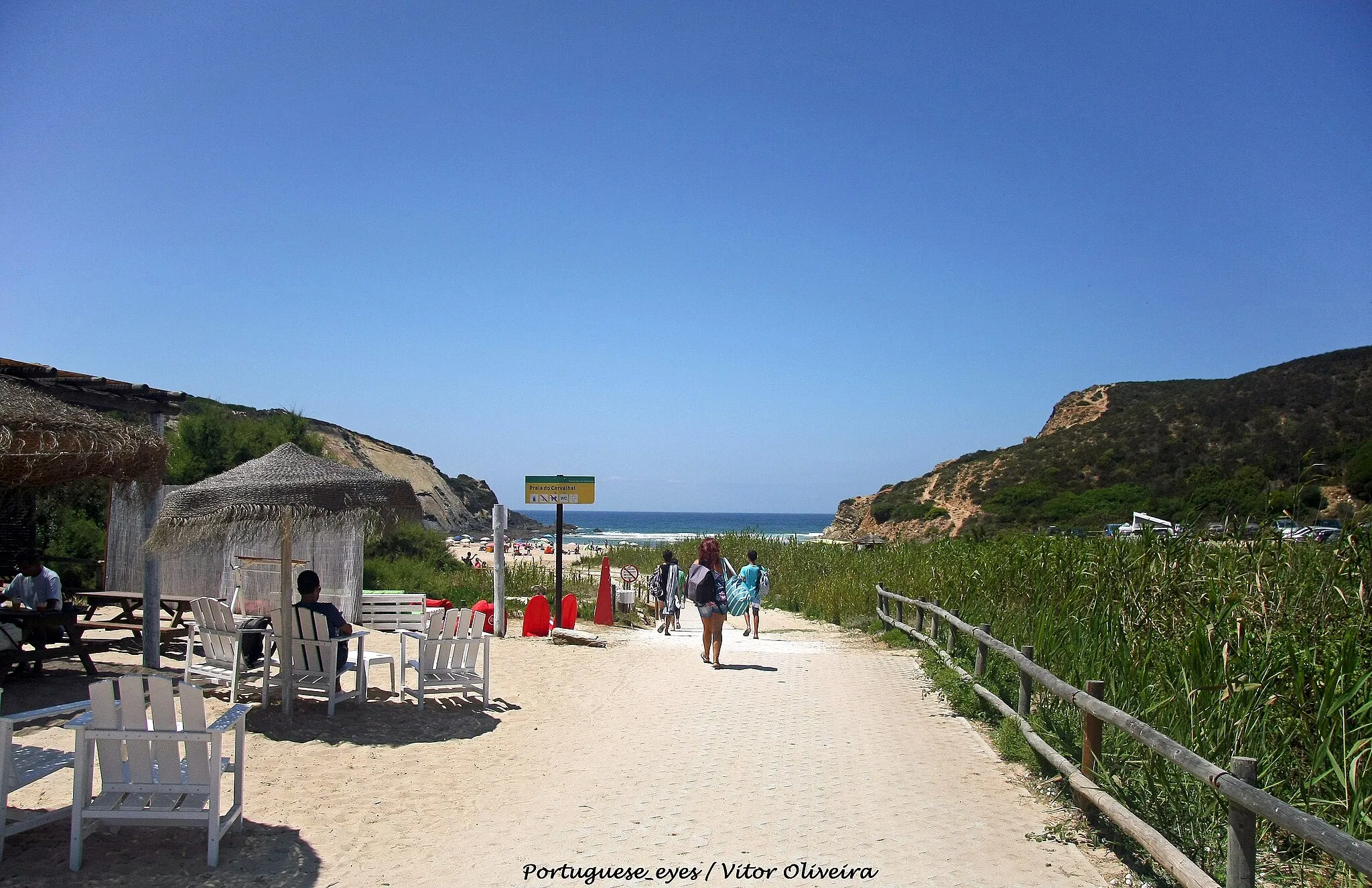 Photo showing: Praia do Carvalhal - Portugal 🇵🇹