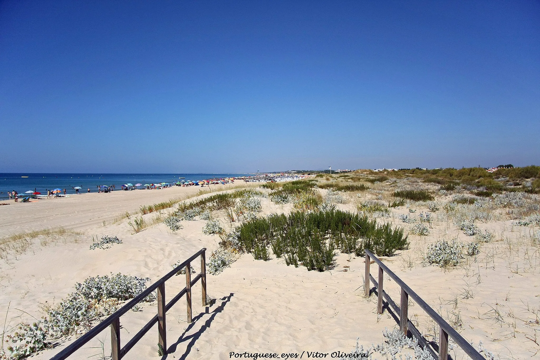 Photo showing: Algarve - Altura, la plage de Alagoa