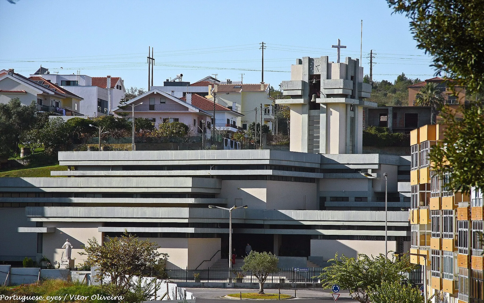 Photo showing: Igreja do Sagrado Coração de Jesus - Forte da Casa - Portugal