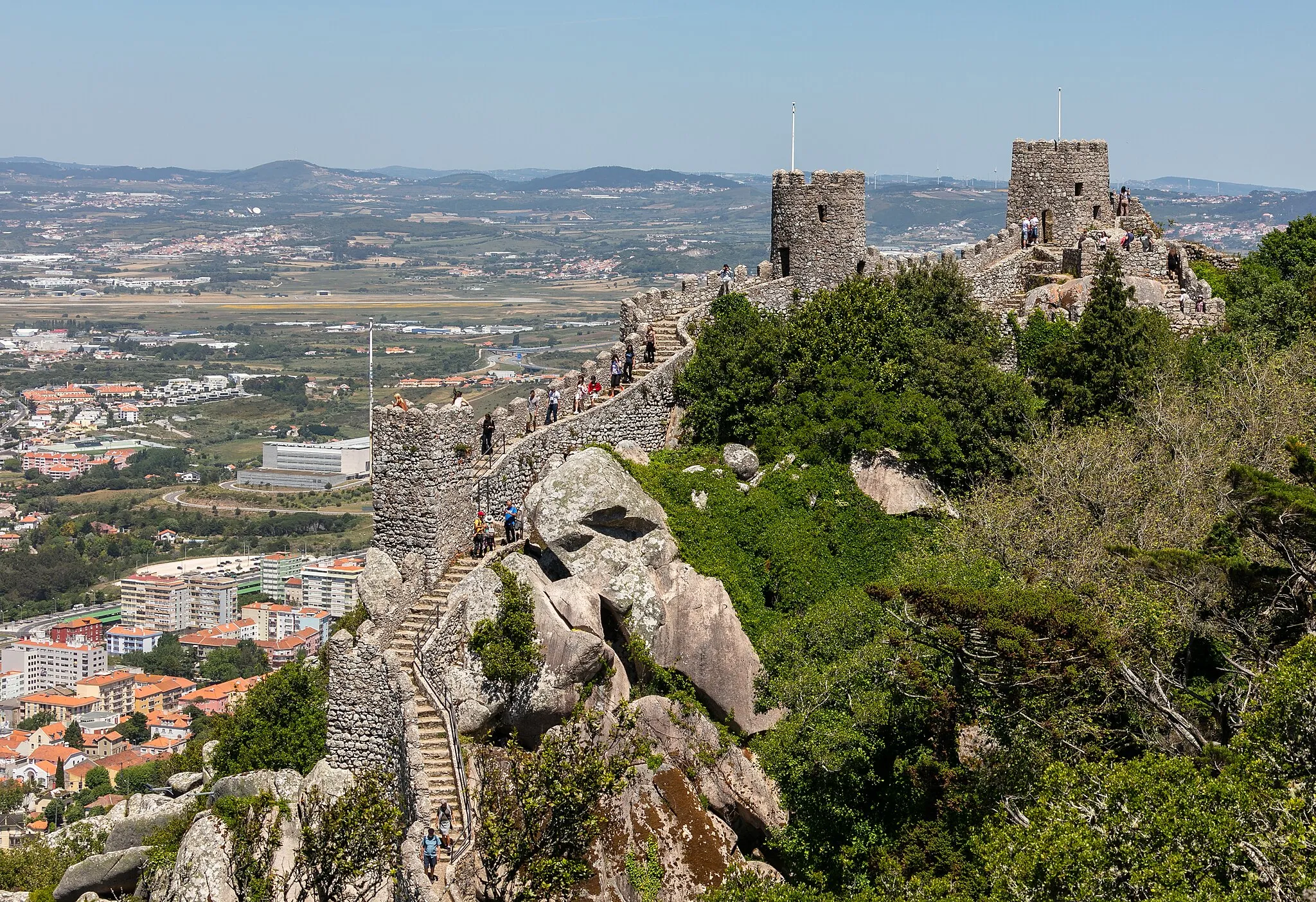 Photo showing: Castelo dos Mouros, Sintra, Portugal