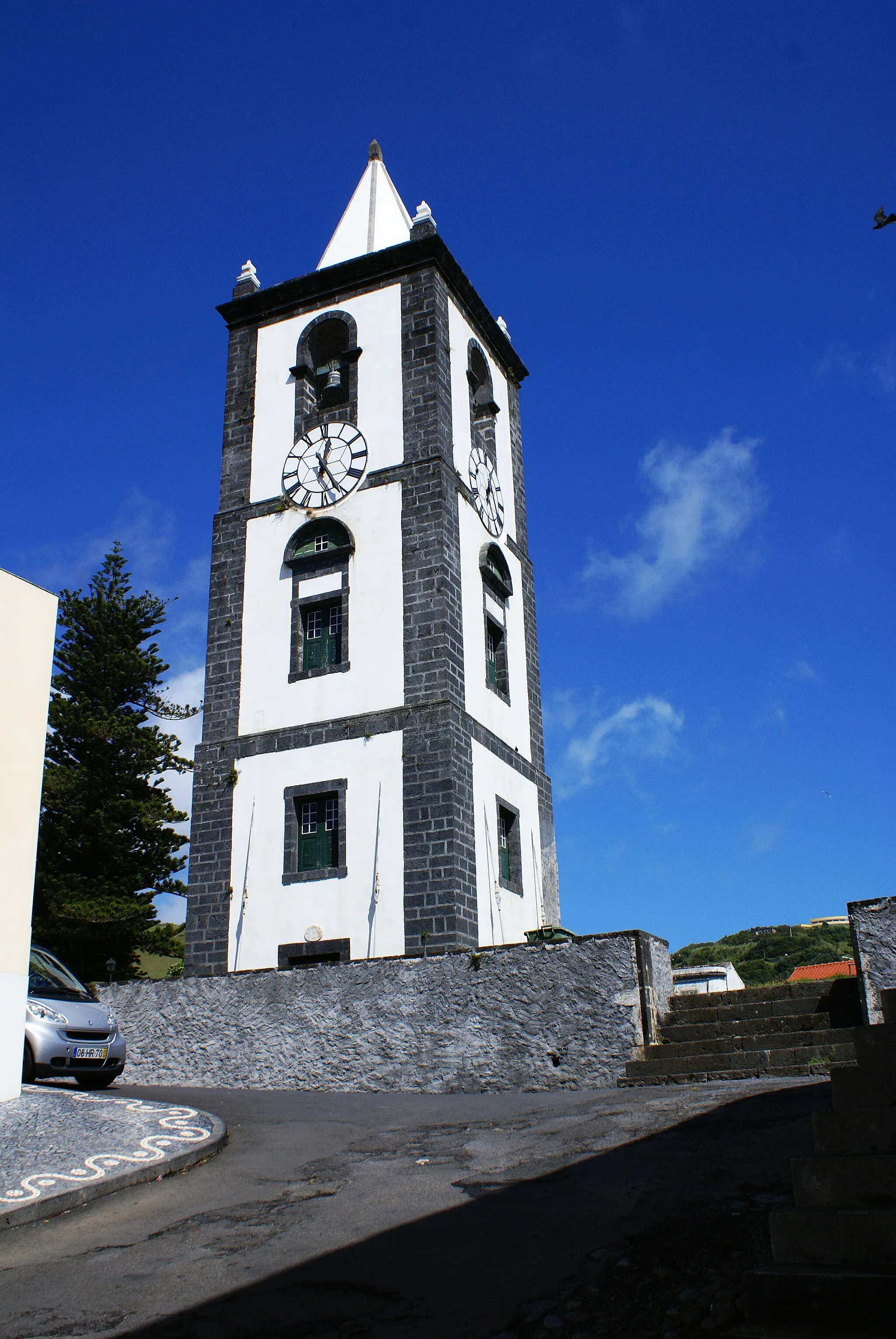 Photo showing: The Clock Tower, Conceição, Horta, Faial (Azores), Portugal