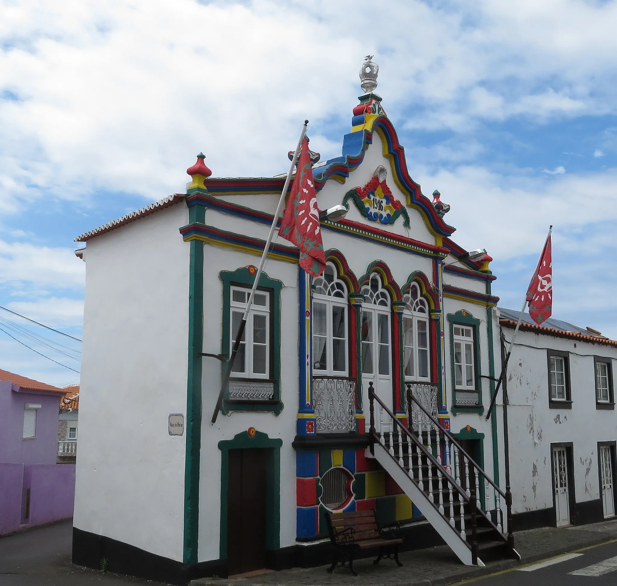Photo showing: Chapel of Holy Spirit, Porto Judeu, Terceira, Azores, Portugal