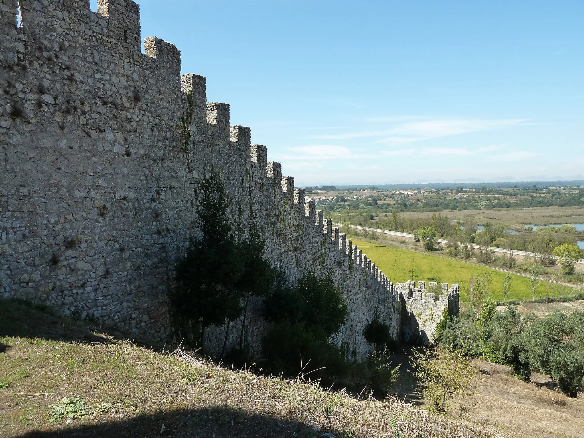 Photo showing: Muralla do castelo de Montemor-o-Velho.