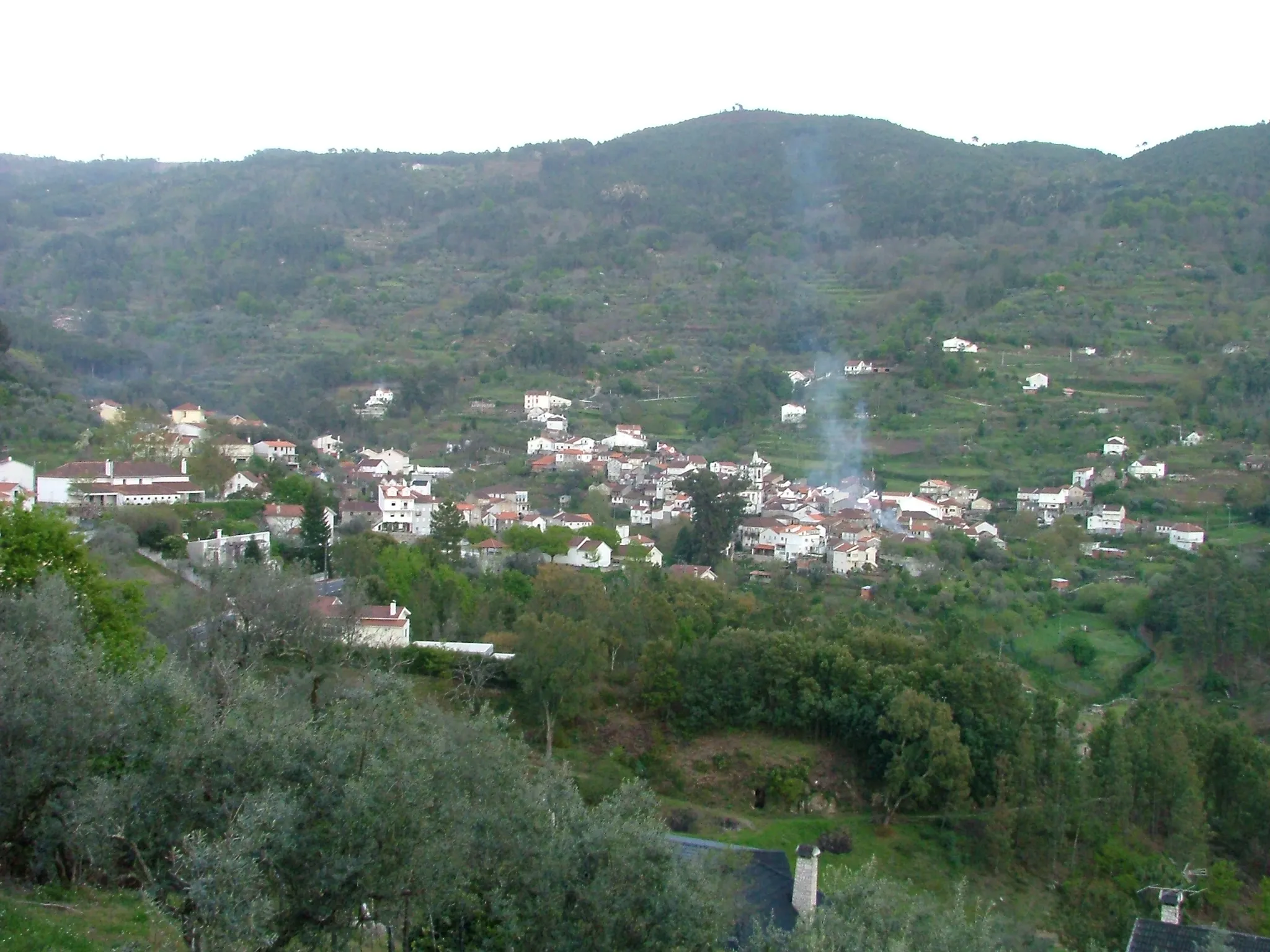 Photo showing: Imagem Panorâmica da Freguesia de São Gião, Portugal.