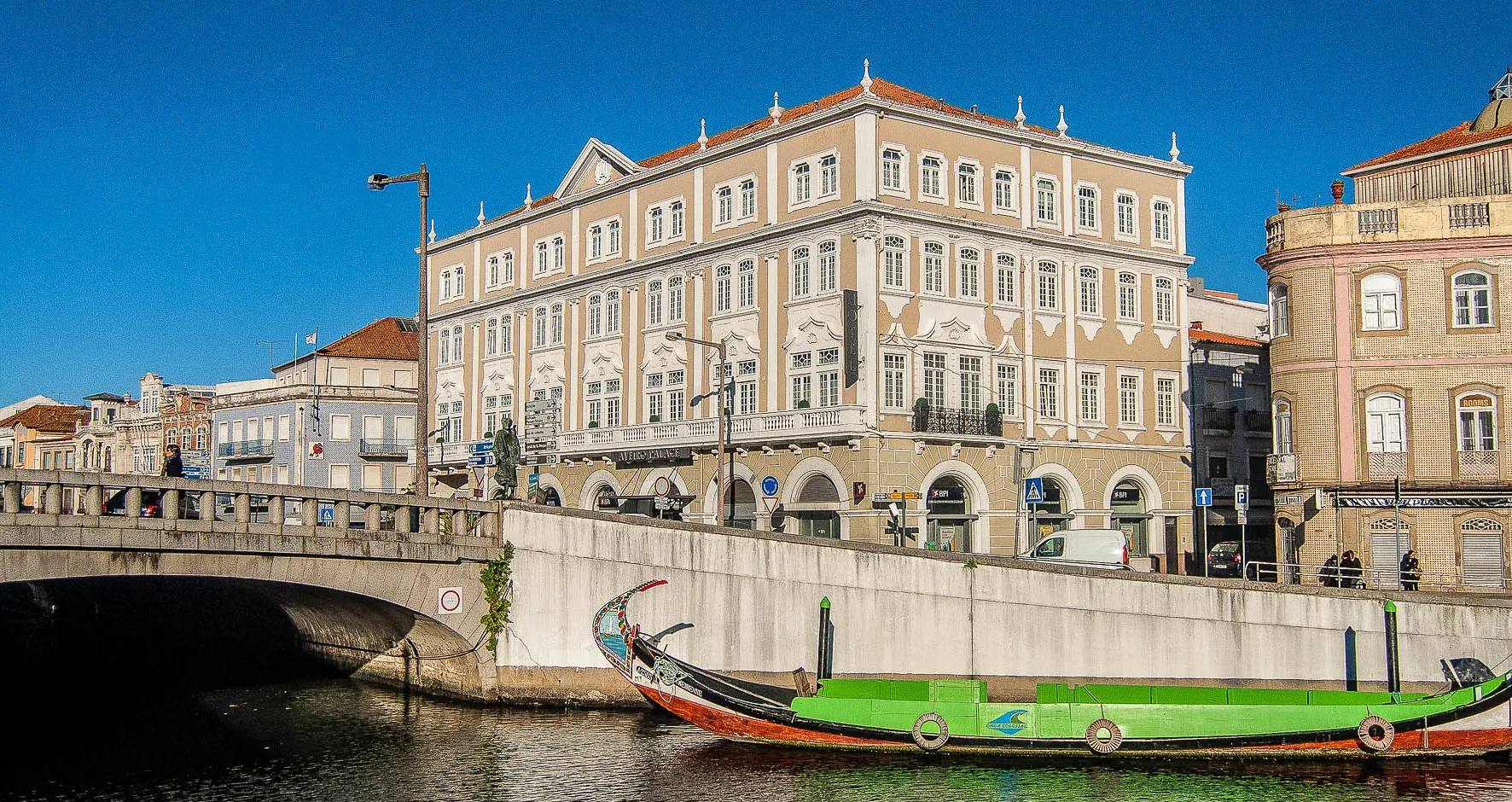 Photo showing: Aveiro, Moliceiro Boat