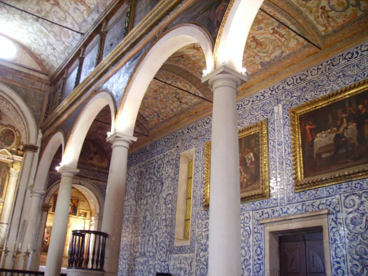 Photo showing: Interior de l'església de Santa Maria (Óbidos)