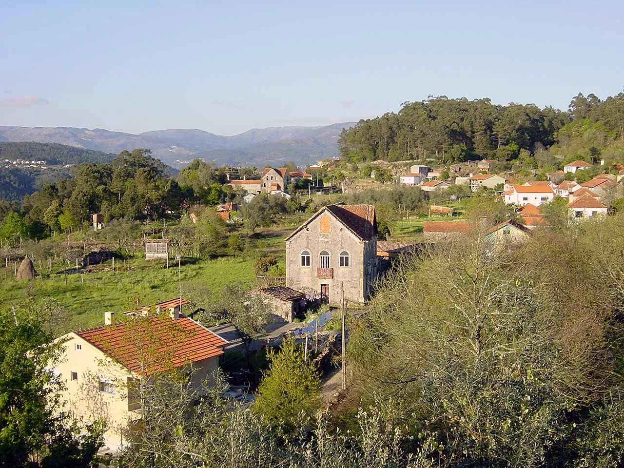 Photo showing: Ribeiradio village-Portugal