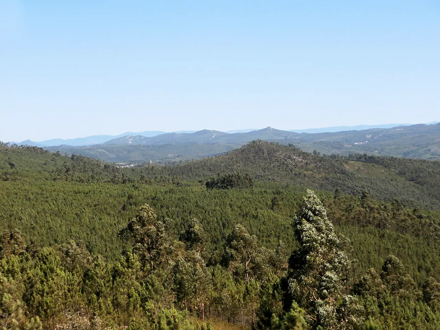 Photo showing: Vista da torre de vigia para norte