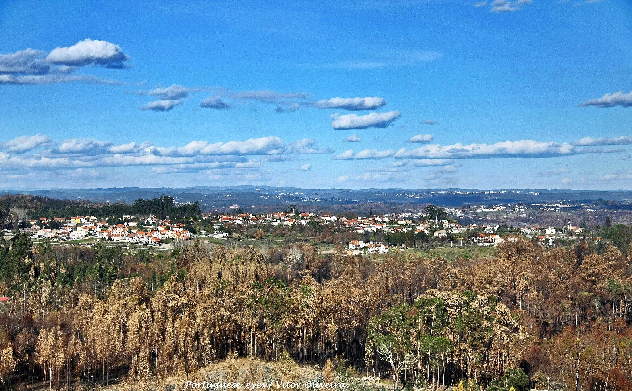 Photo showing: Paisagem a partir do Santuário de Nossa Senhora da Esperança - Vila Nova da Rainha - Portugal 🇵🇹