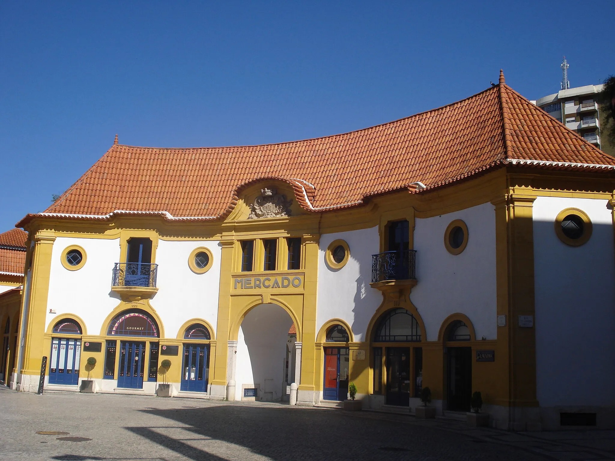 Photo showing: O mercado Santana, em Leiria