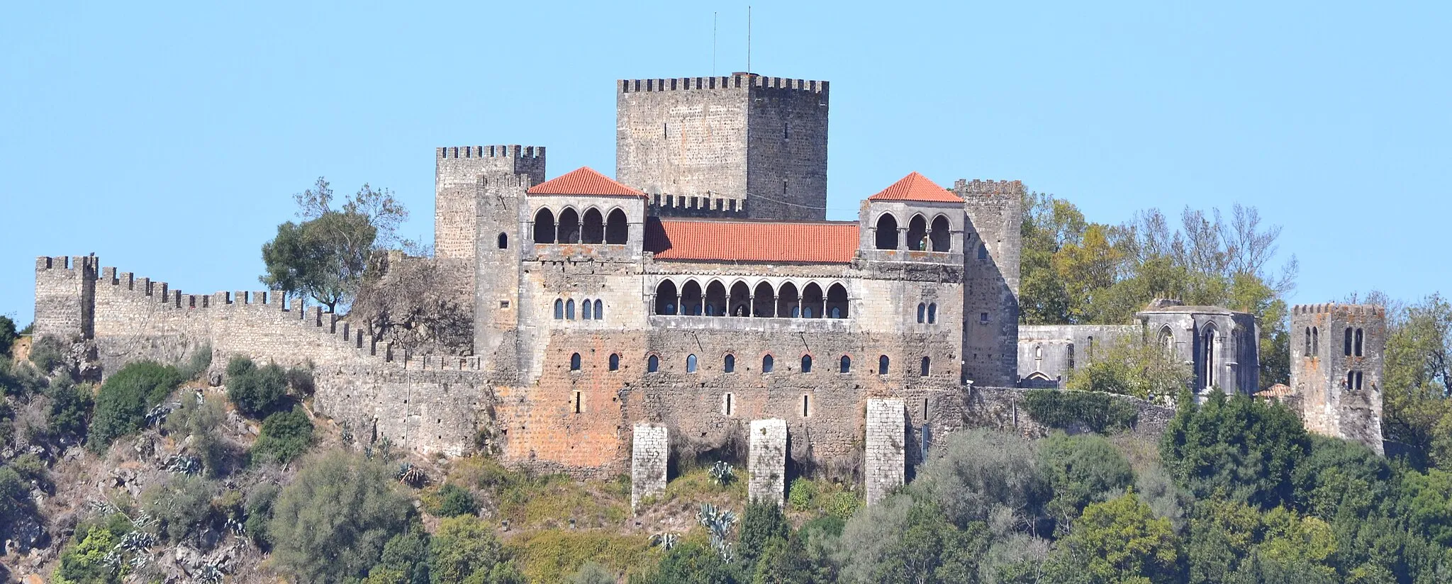 Photo showing: Castelo de Leiria visto da Capela de Nossa Senhora da Encarnação