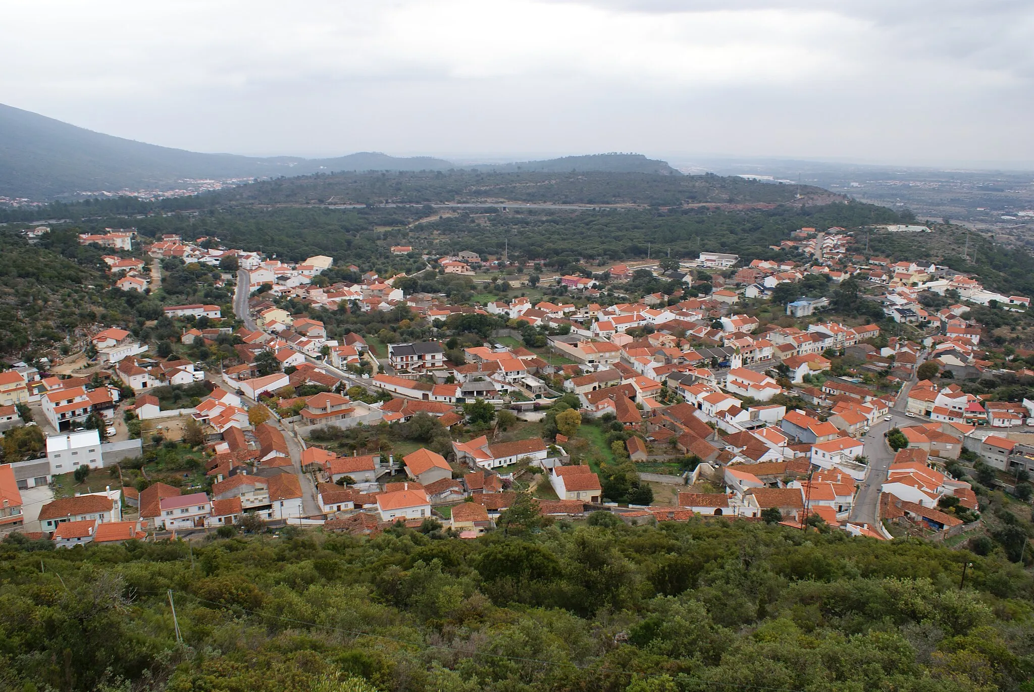 Photo showing: vista de Moitas Venda