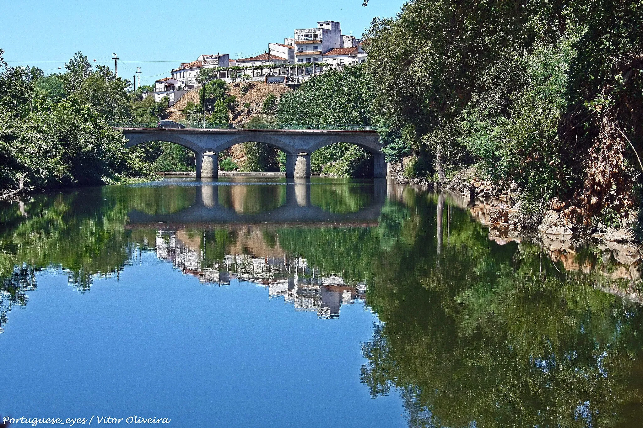 Photo showing: Rio Alva - Sarzedo - Portugal