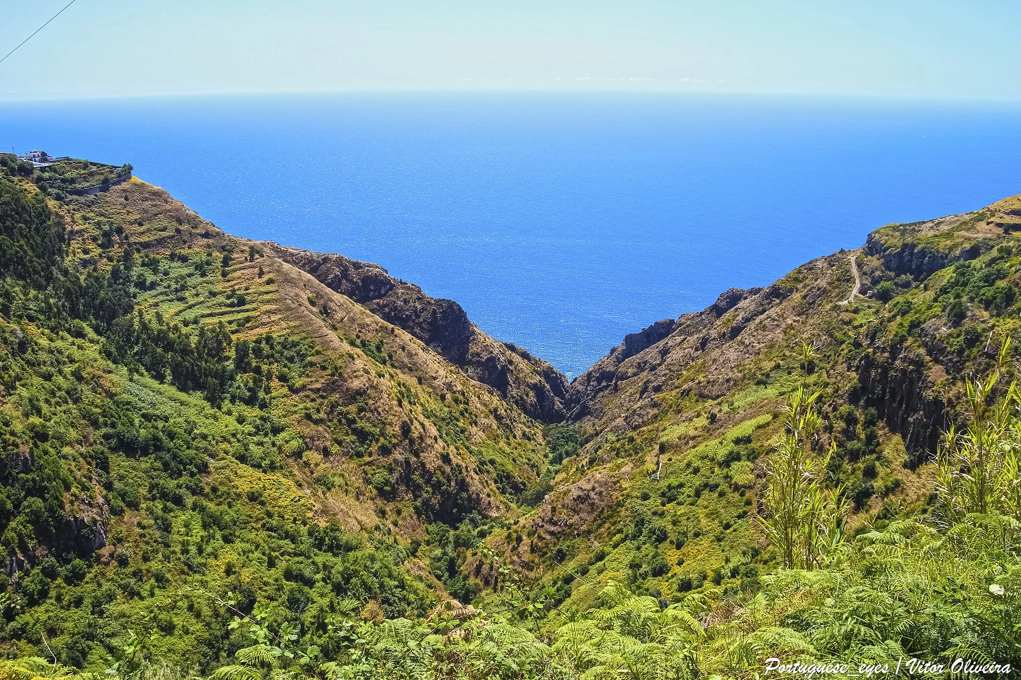 Photo showing: Vista do Miradouro da Lombada dos Marinheiros - Ilha da Madeira - Portugal 🇵🇹
