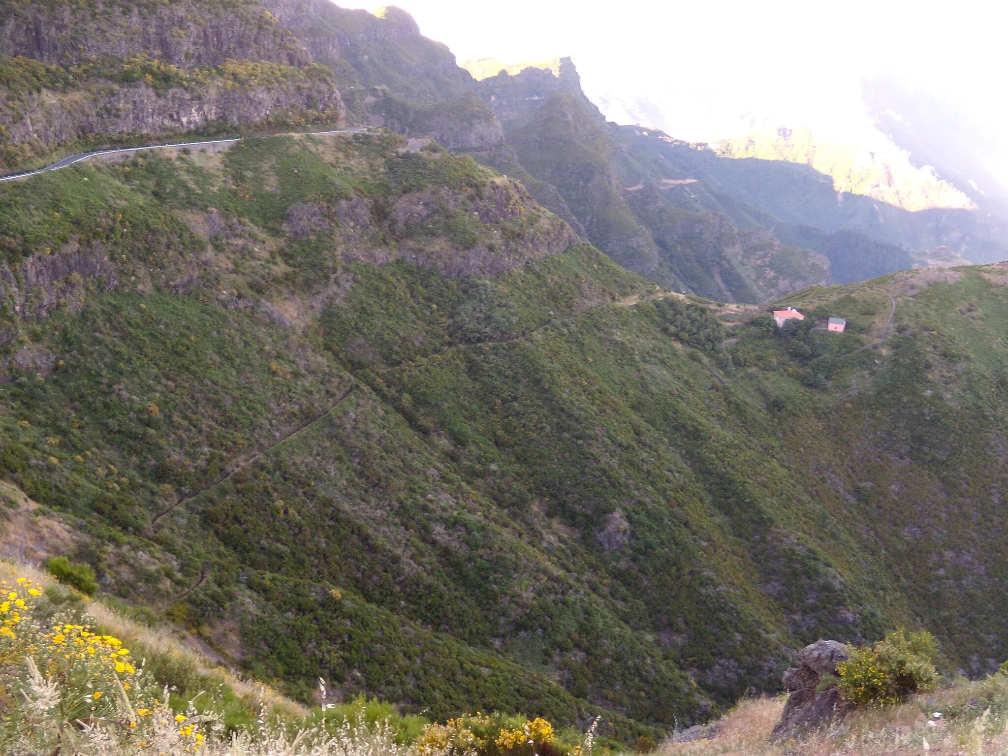Photo showing: Going to Encumeada, road ER110, Madeira, Portugal, June/July 2011