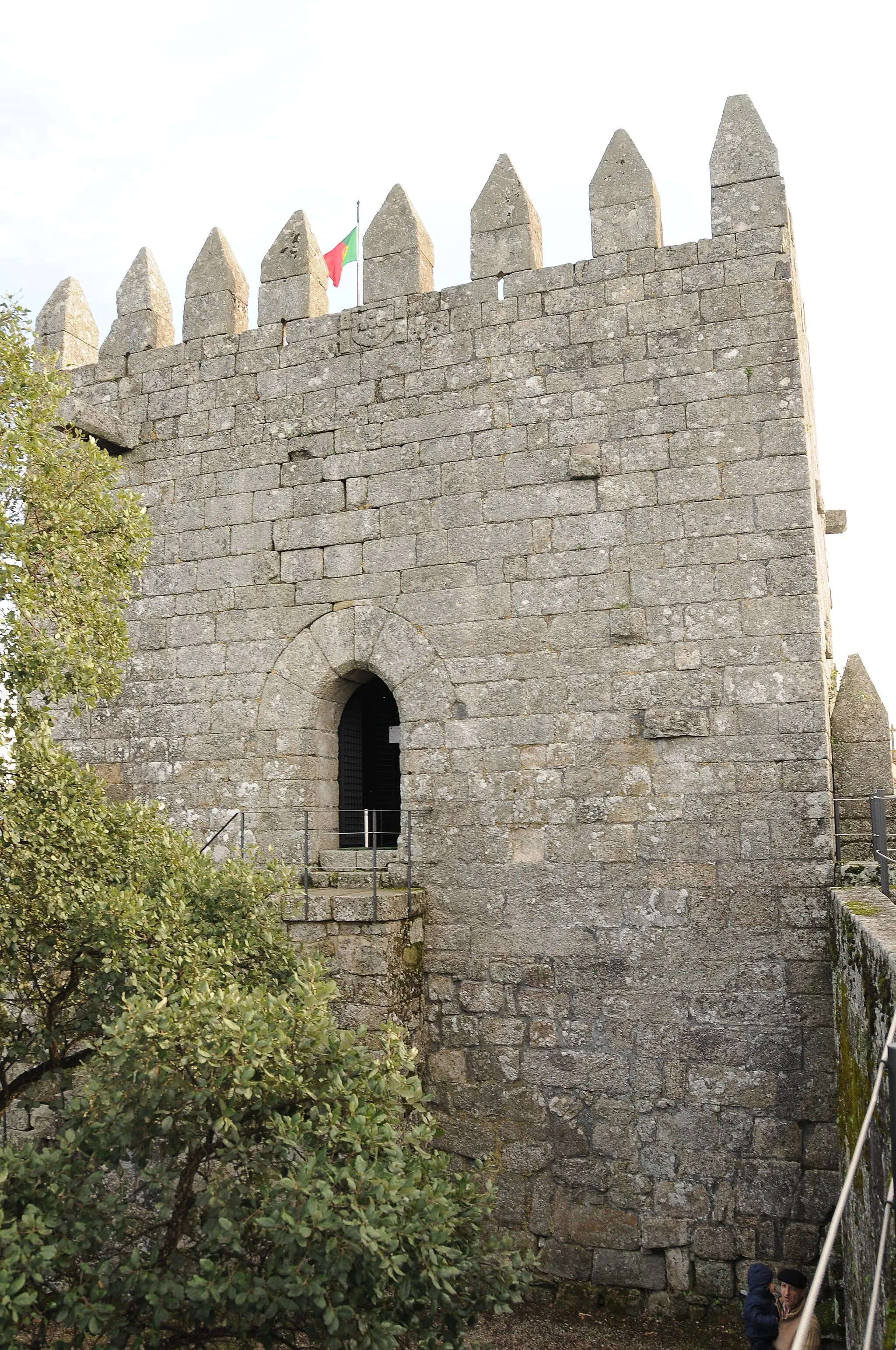 Photo showing: Lanhoso Castle in Póvoa de Lanhoso, Portugal.