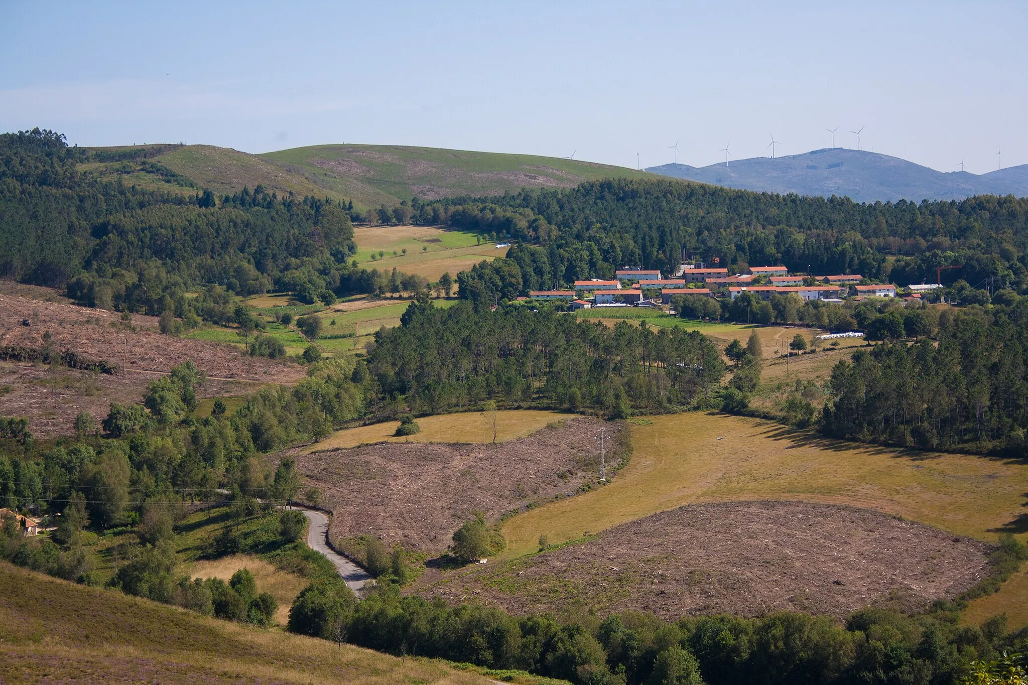 Photo showing: Corno of bico protected space, Paredes de Coura