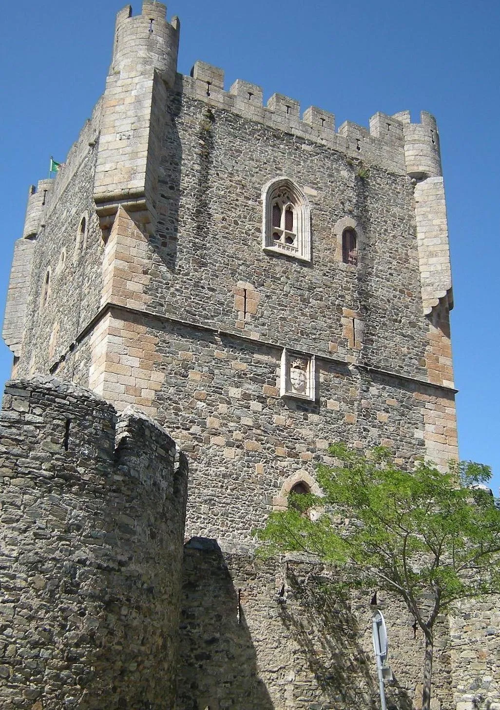 Photo showing: Castle of Bragança, Portugal