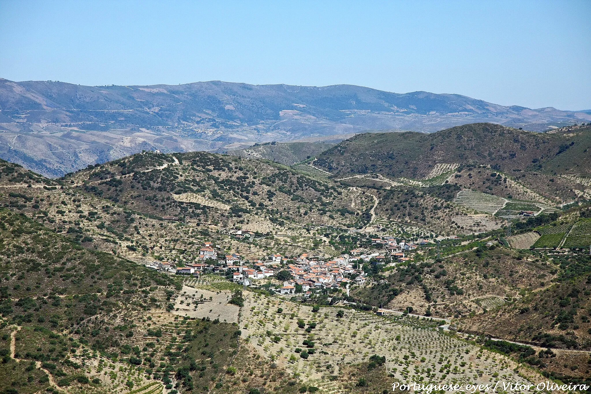 Photo showing: Vista das Proximidades de Seixas - Portugal