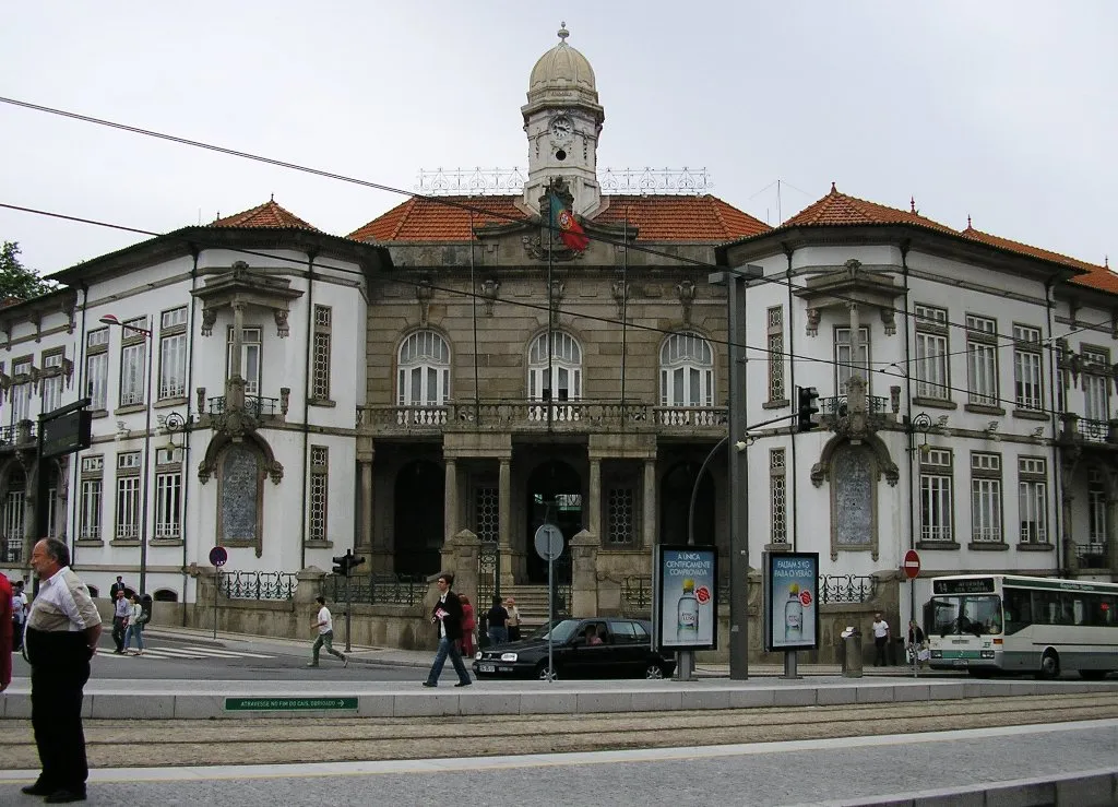 Photo showing: Town hall in Vila Nova de Gaia, Portugal
