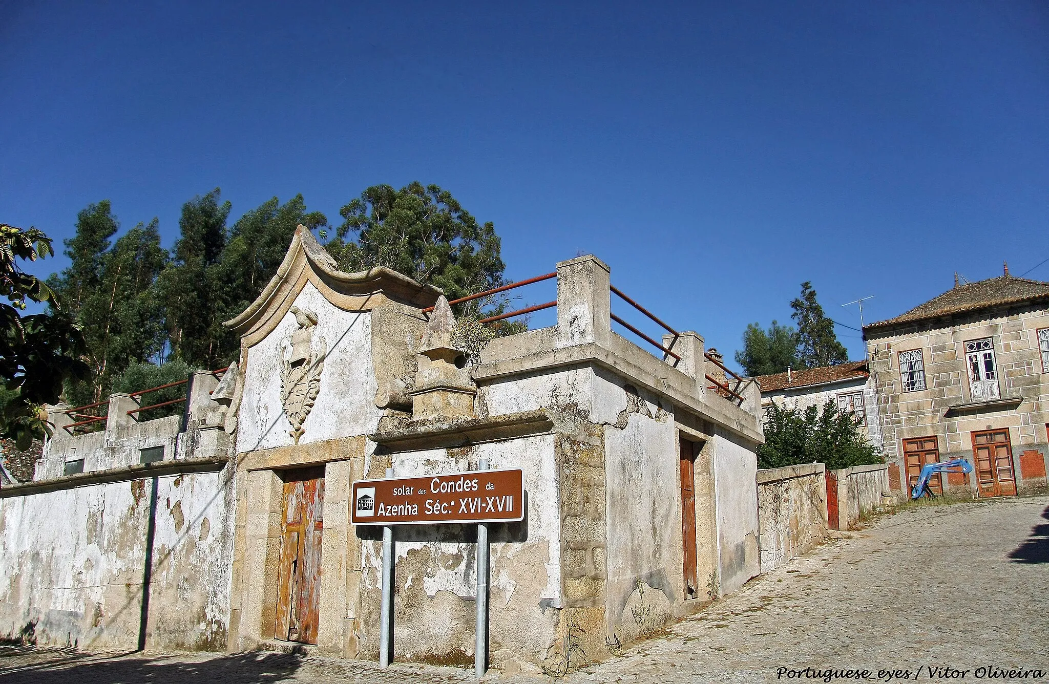 Photo showing: Solar dos Condes da Azenha - Fonte Arcada - Portugal