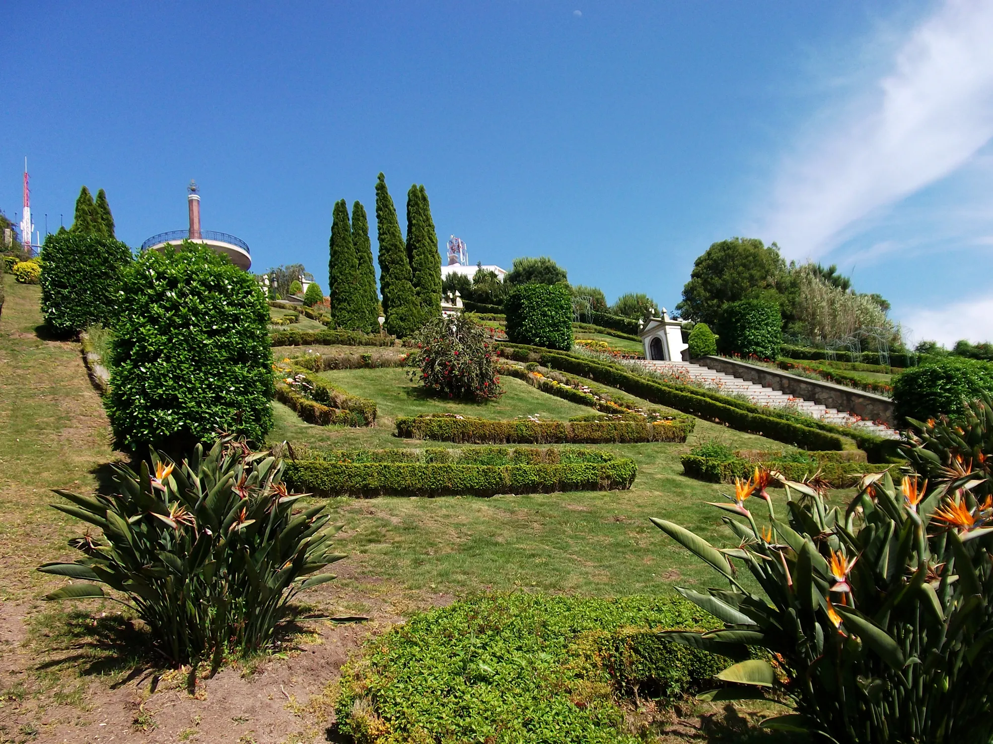 Photo showing: Garden of São Félix Hill, Póvoa de Varzim, Portugal