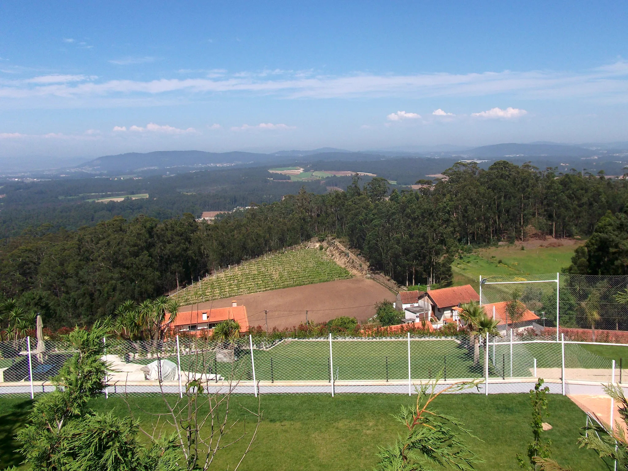 Photo showing: Serra de Rates hills in Póvoa de Varzim, Portugal