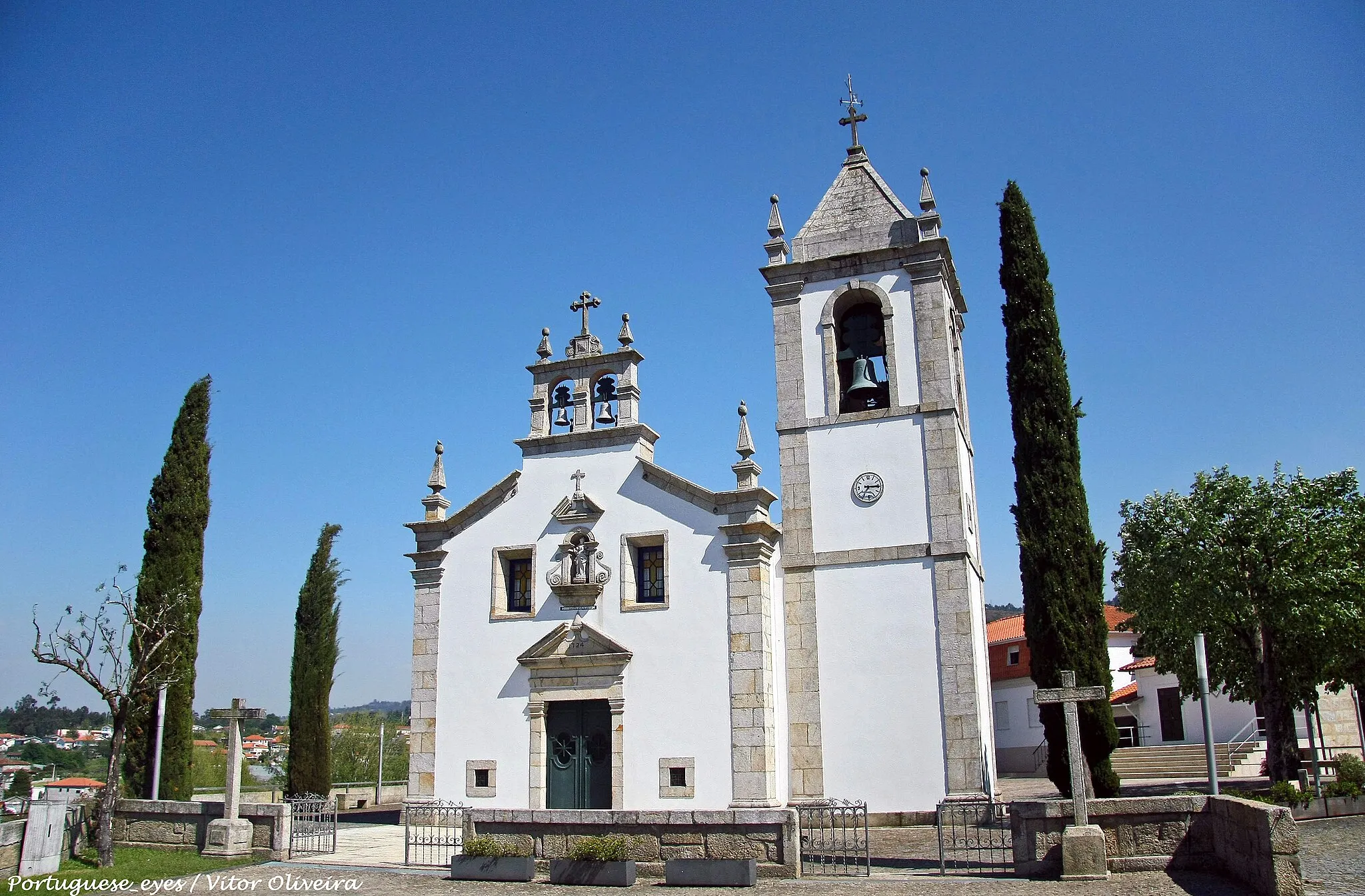 Photo showing: Igreja Matriz de Santa Eulália de Barrosas - Portugal
