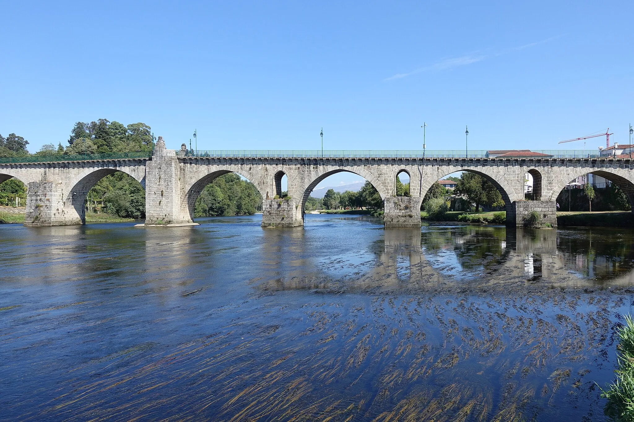 Photo showing: Ponte de Ponte da Barca Portugal.