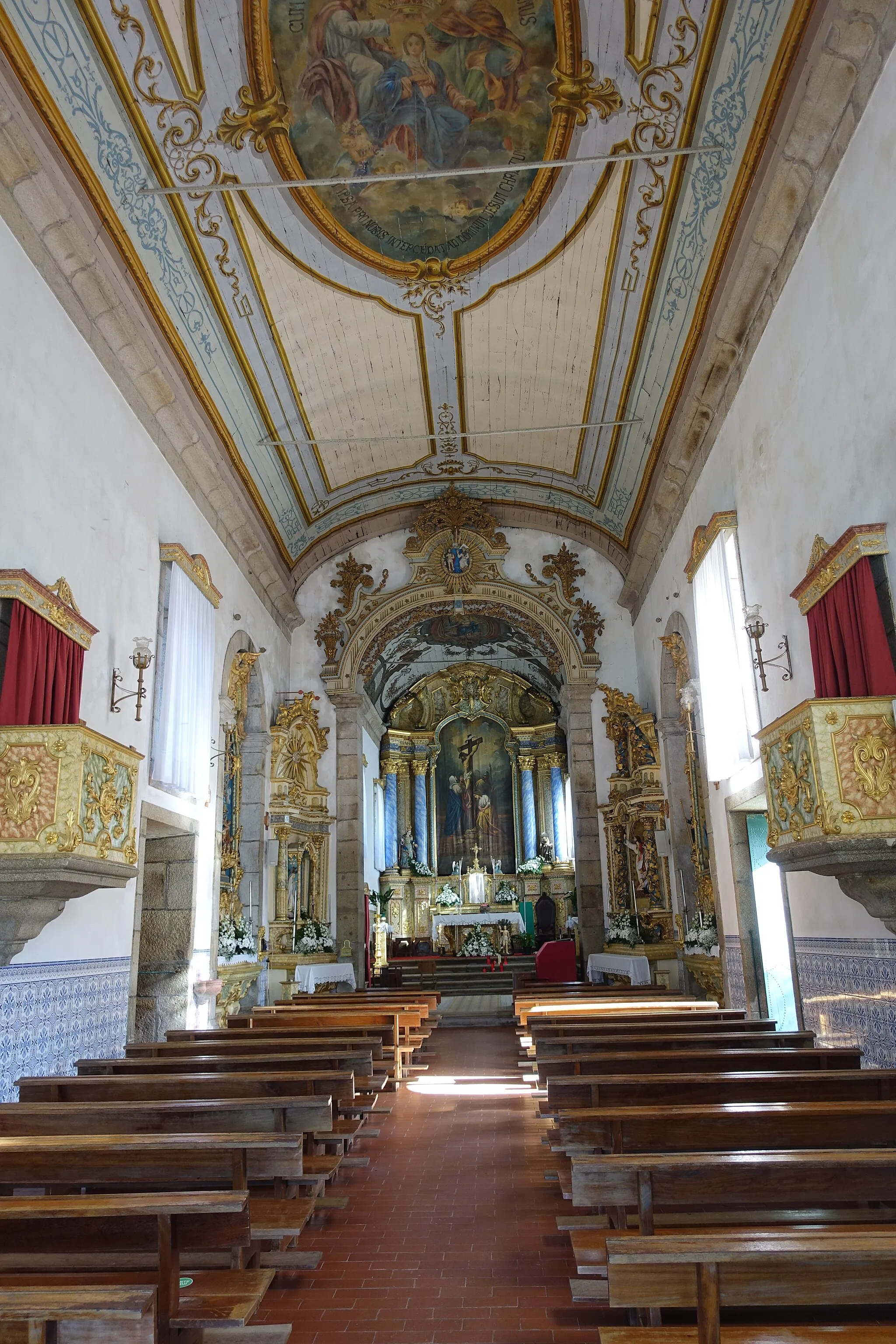 Photo showing: Telhado Church in Vila Nova de Famalicão Portugal