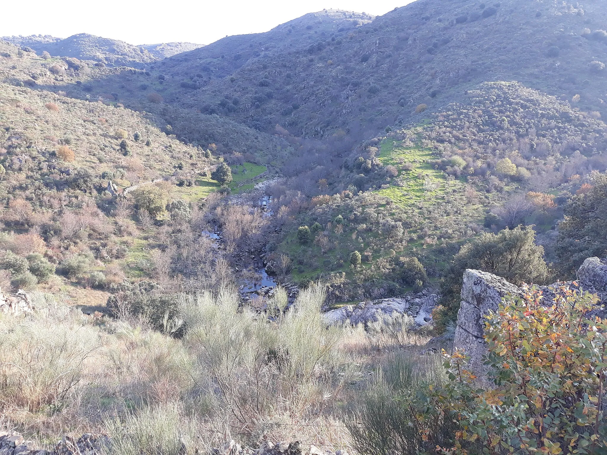 Photo showing: Vistas desde el mirador del Cachón del Camaces, Hinojosa de Duero
