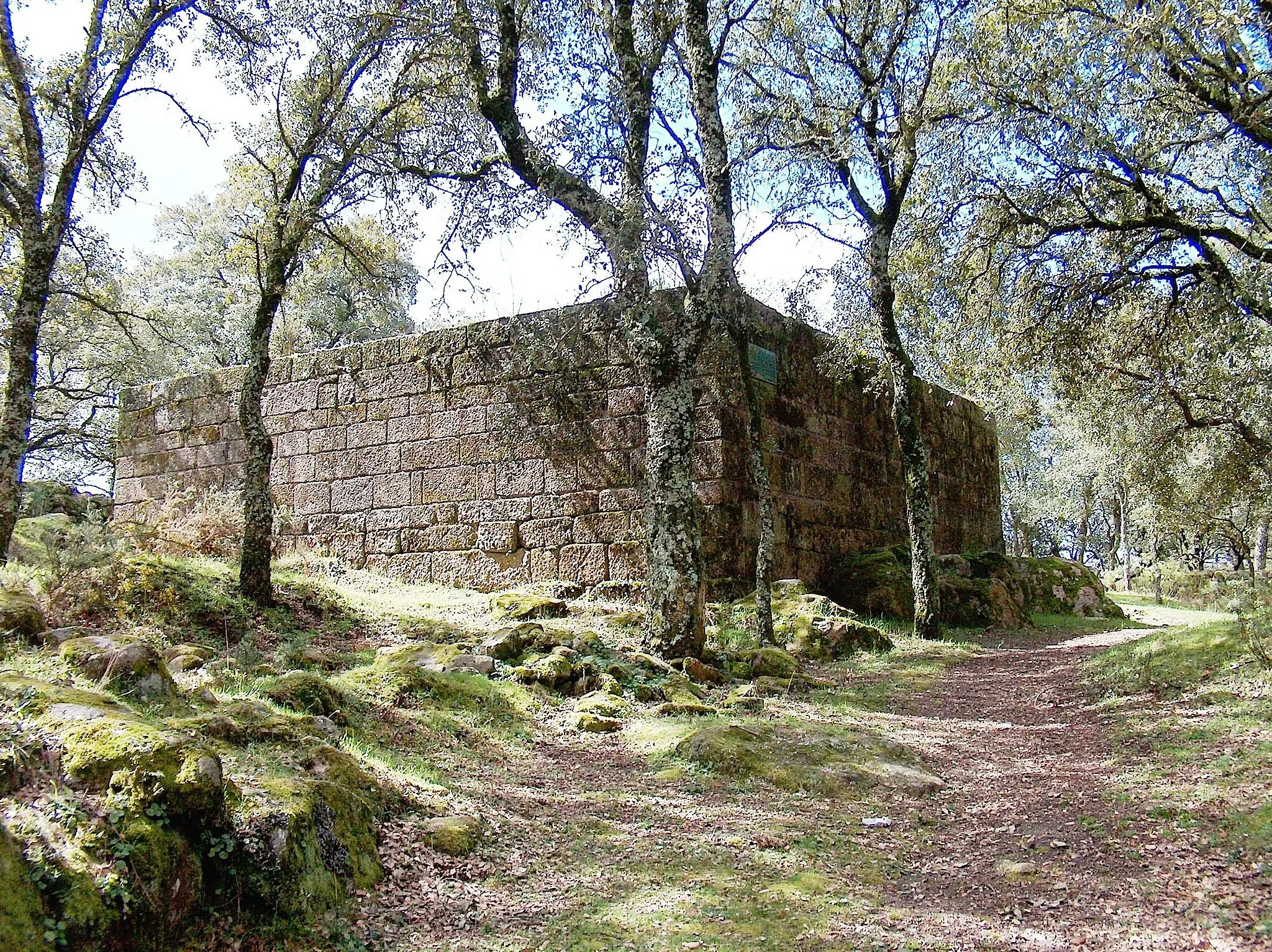 Photo showing: pt:Castelo de Faria. no concelho de Barcelos, distrito de Braga, Portugal.