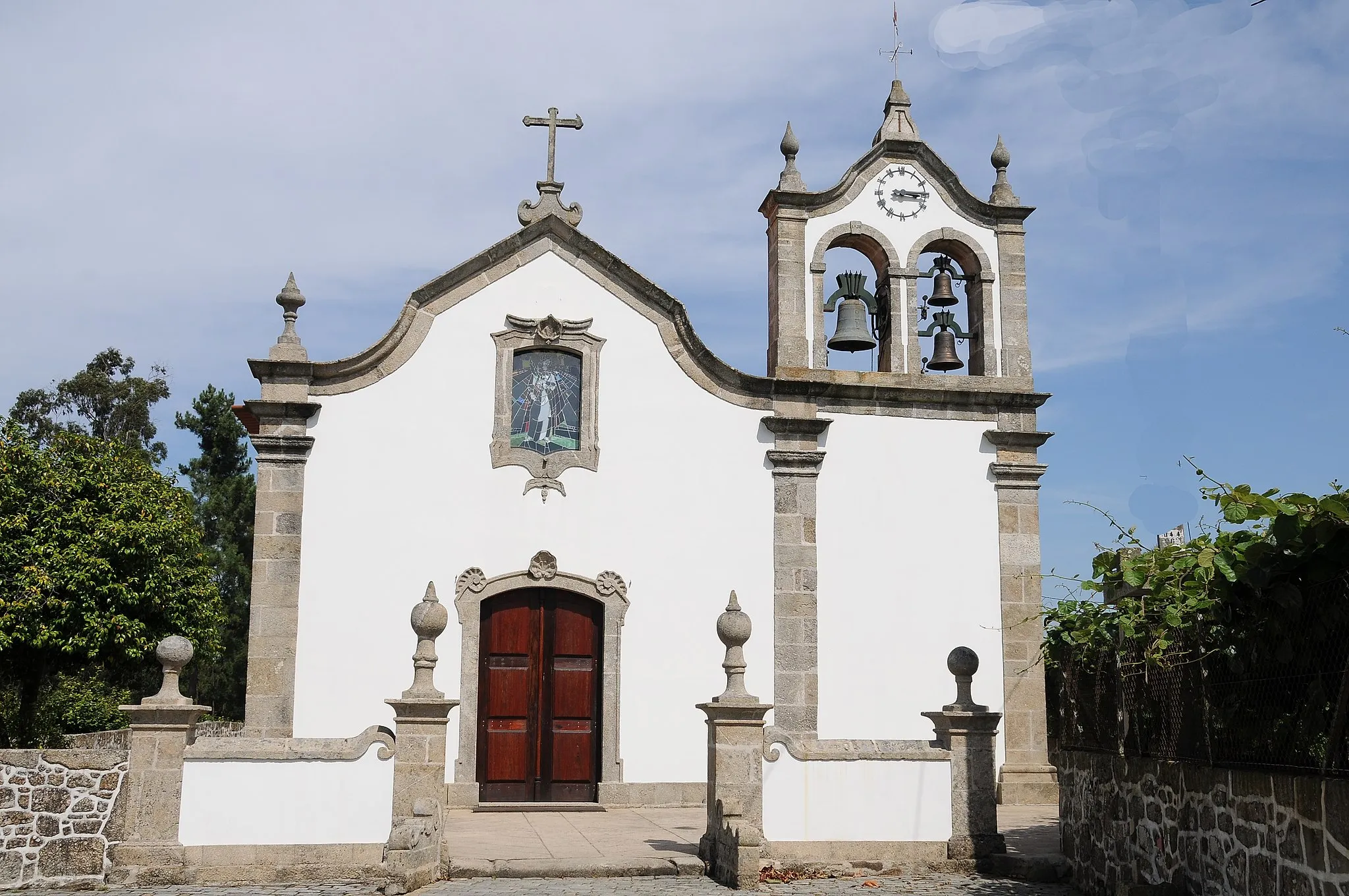 Photo showing: Rio Covo Santa Eugenia Church, in Rio Covo, Barcelos, Portugal