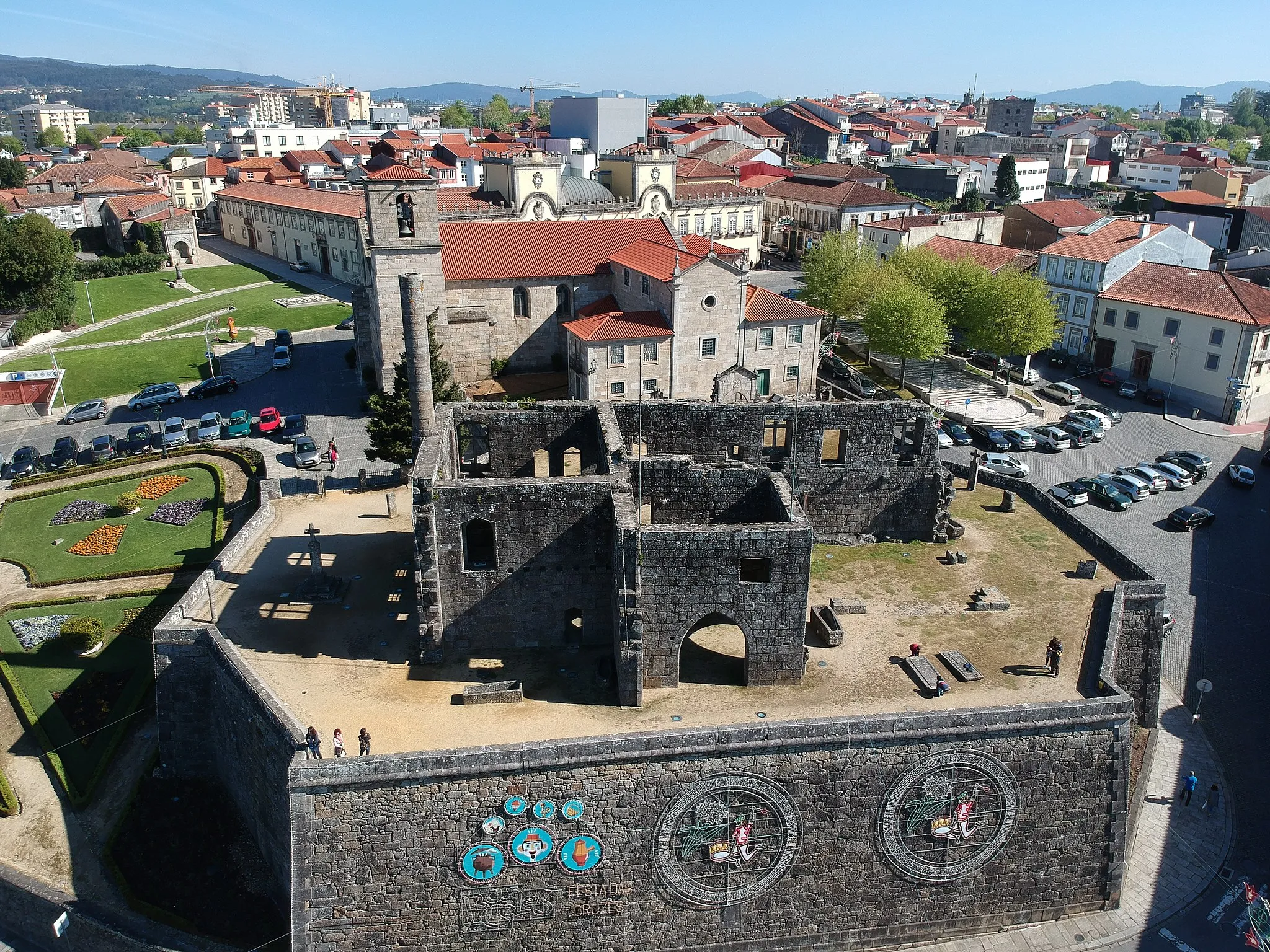 Photo showing: Aerial photograph of Barcelos Portugal