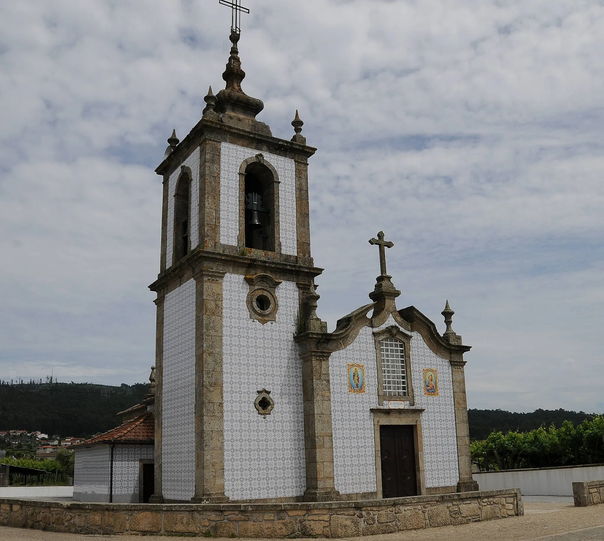 Photo showing: Milhases Church, in Milhases, Barcelos, Portugal