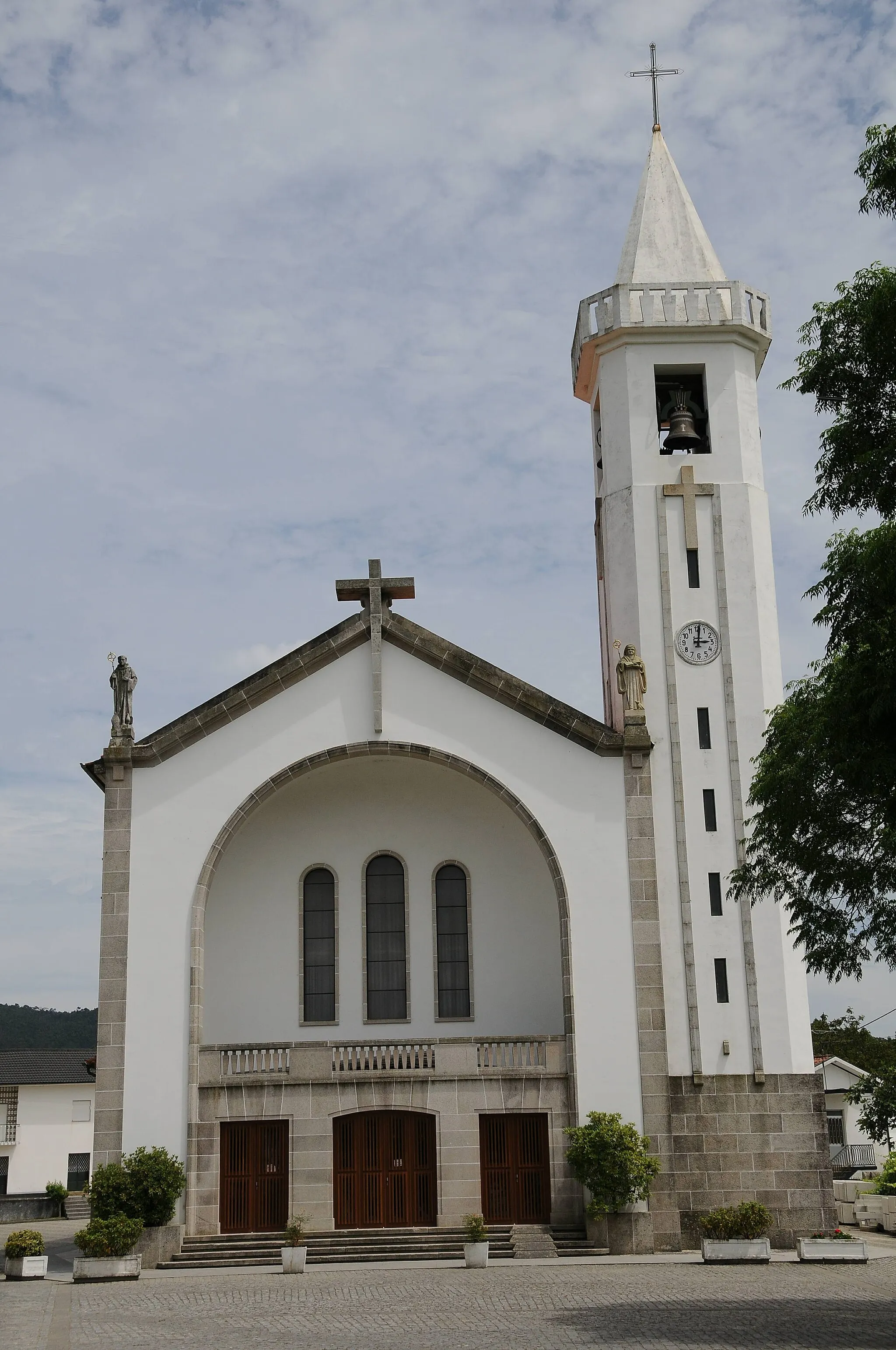 Photo showing: Varzea Church, in Varzea, Barcelos, Portugal