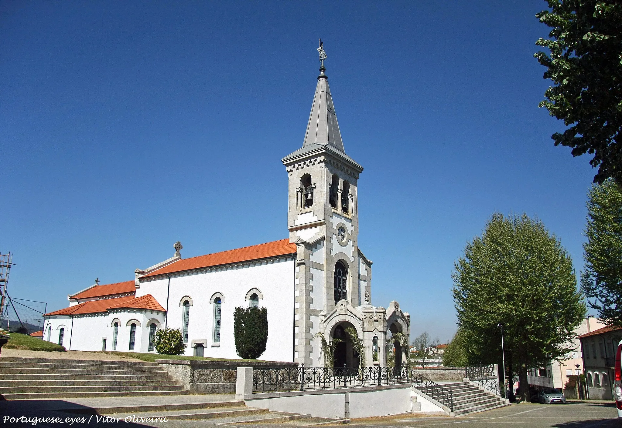 Photo showing: Igreja Matriz de Caldas das Taipas - Portugal