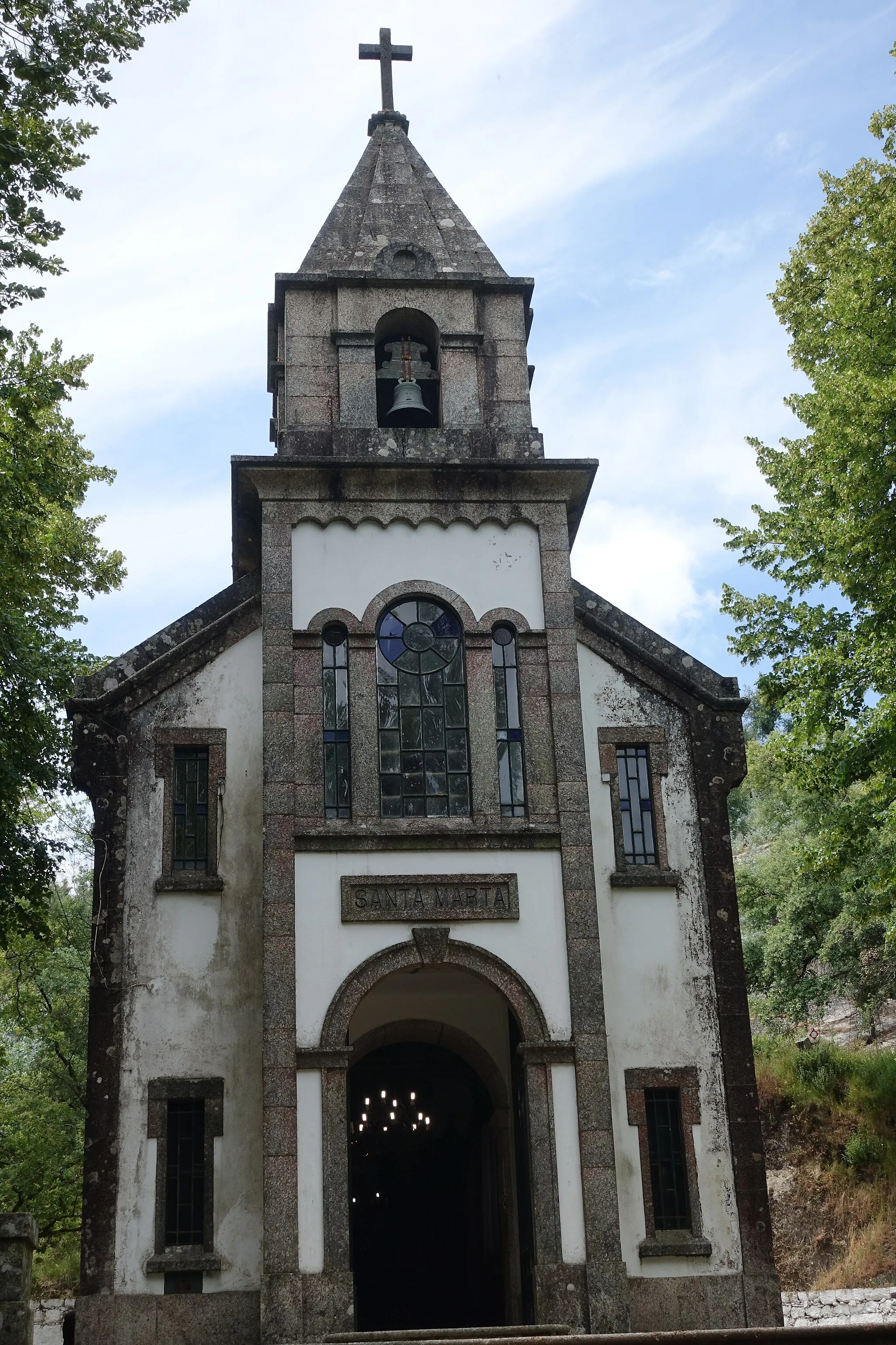 Photo showing: Chapel of Santa Marta (Braga) Portugal.