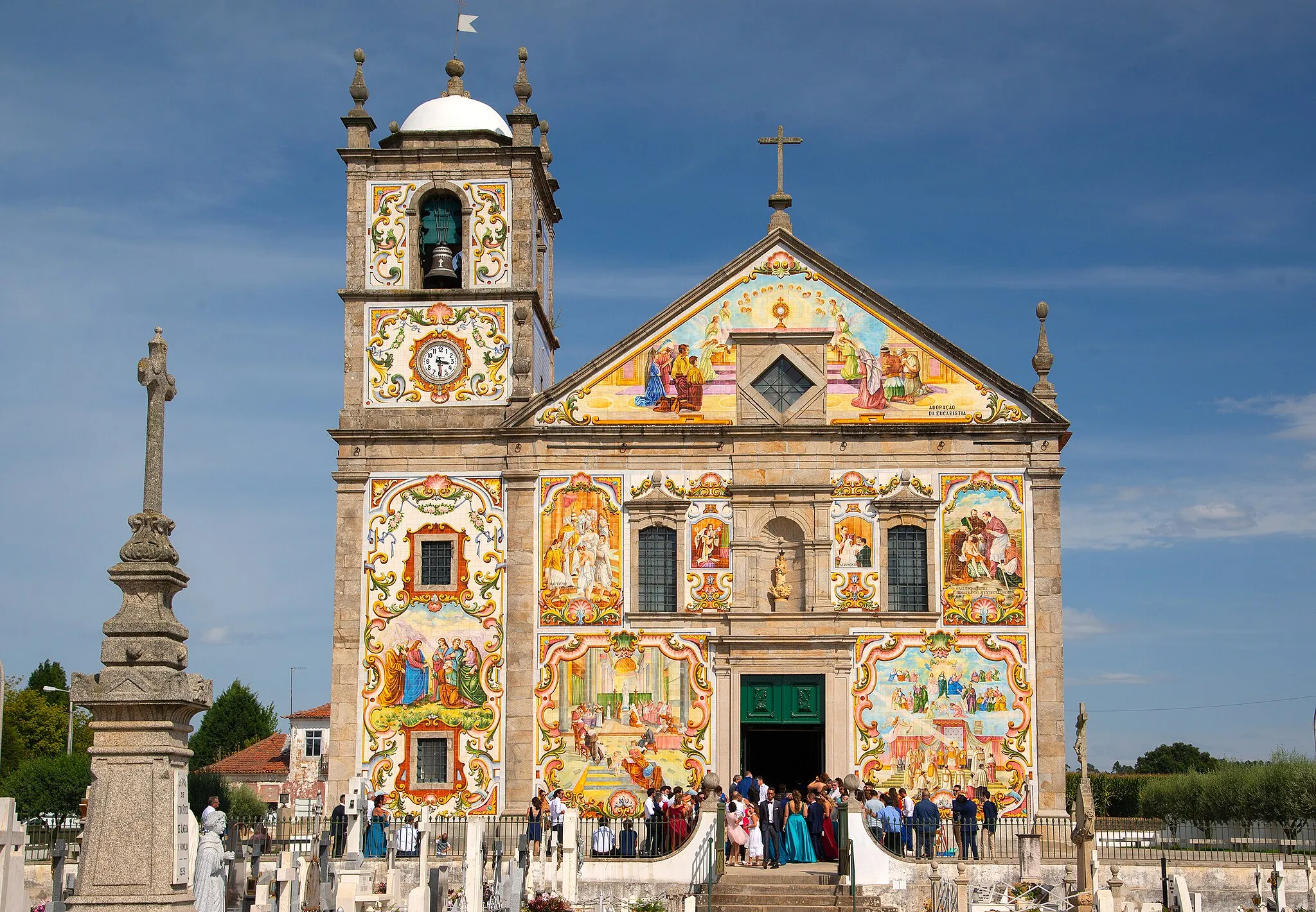 Photo showing: Igreja matriz de Santa Maria de valega; parish church of Valega, Portugal
